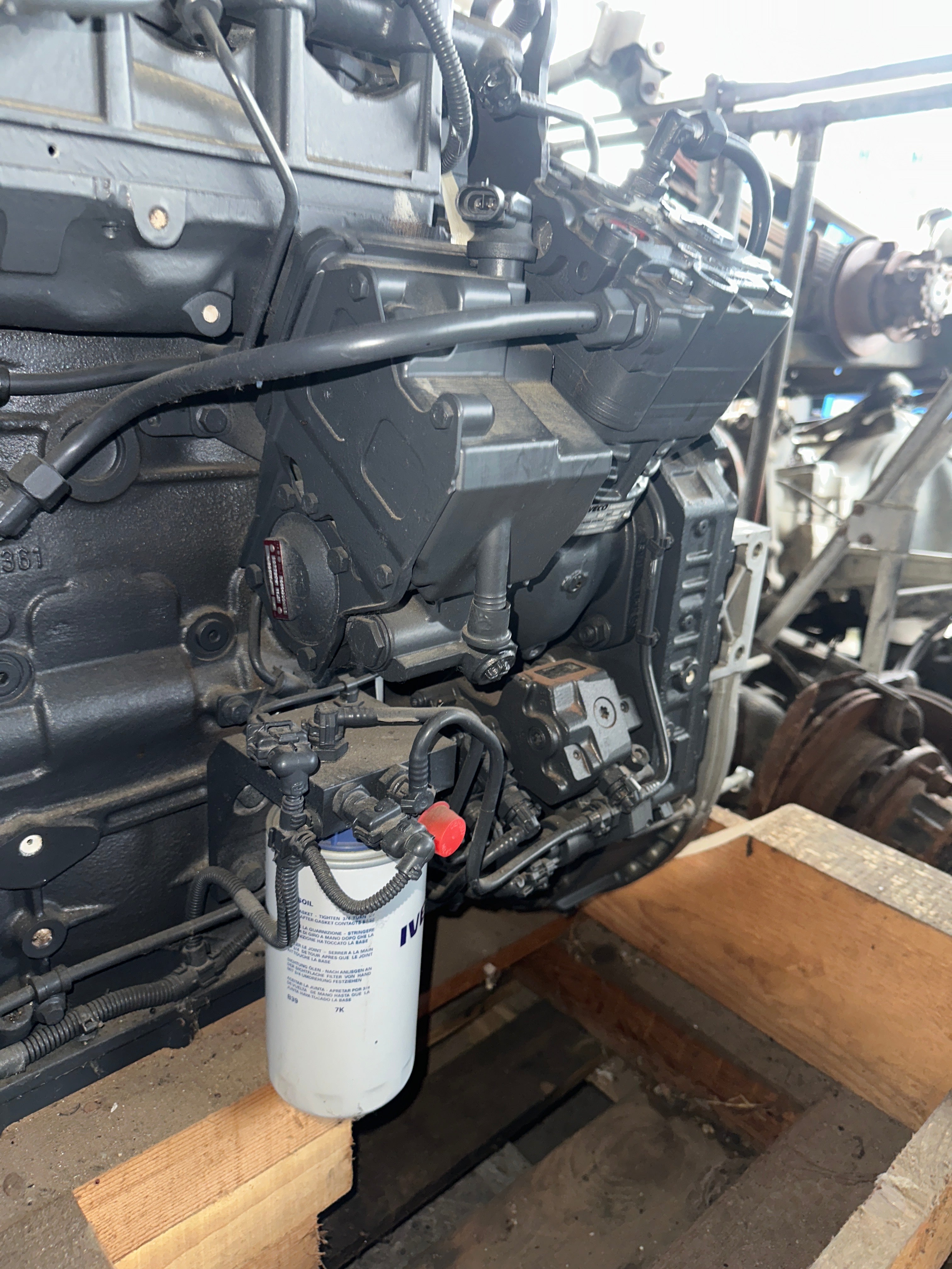 Motore Iveco 160E22 E5 tipo Tector 6 cilindri nuovo mai usato
