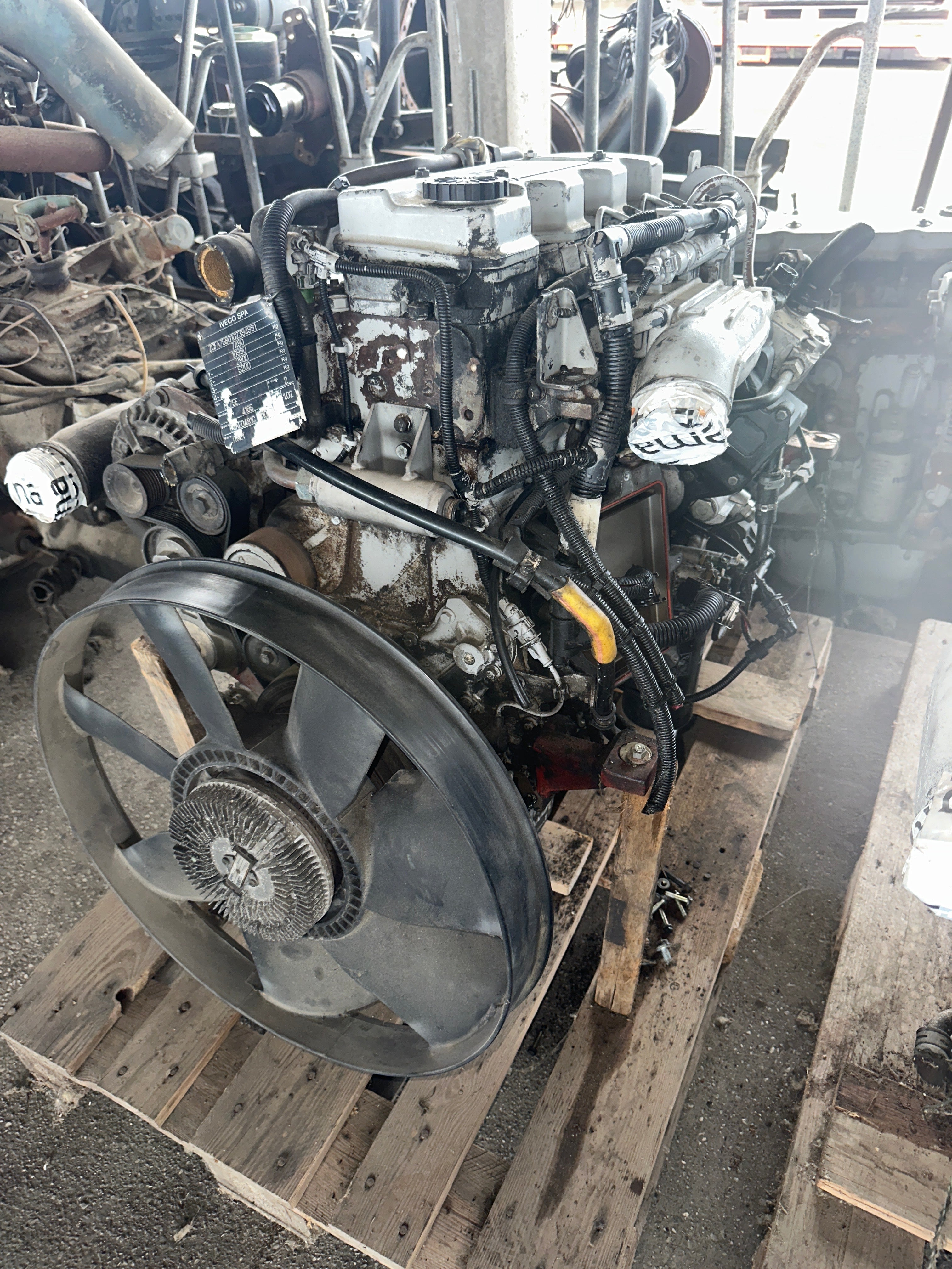 Motore Iveco 75E15/E18 tipo Tector 4 cilindri usato