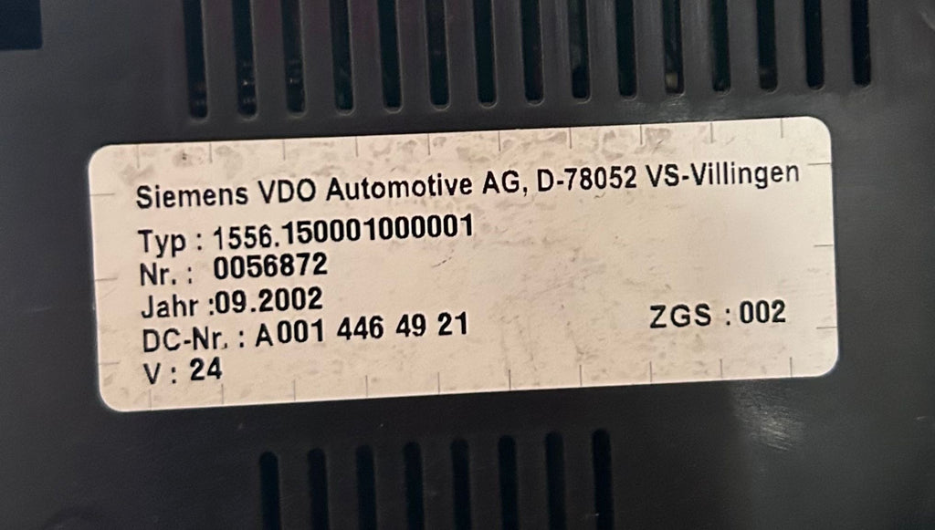 Quadro strumenti mercedes 818 usato