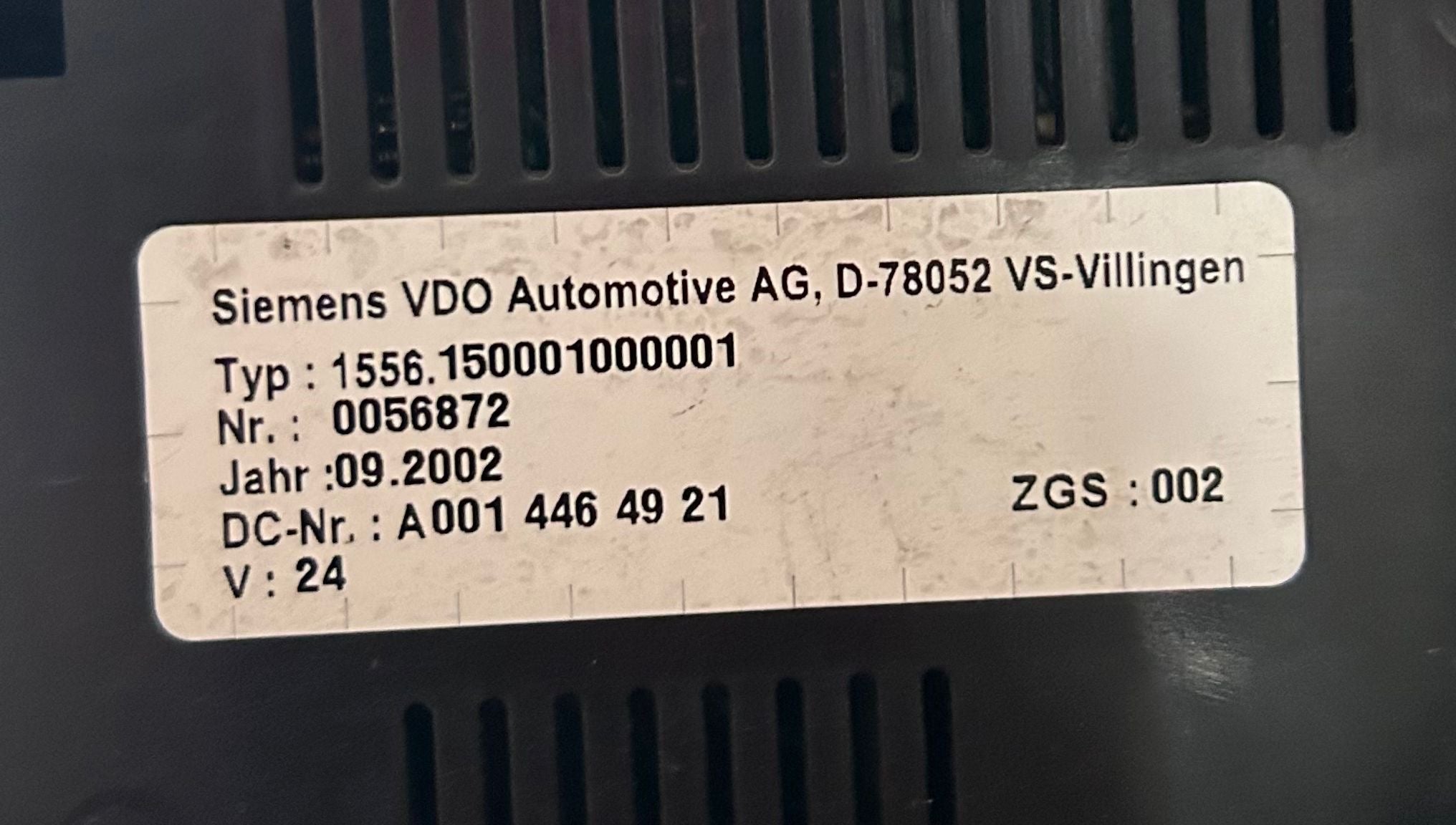 Quadro strumenti mercedes 818 usato