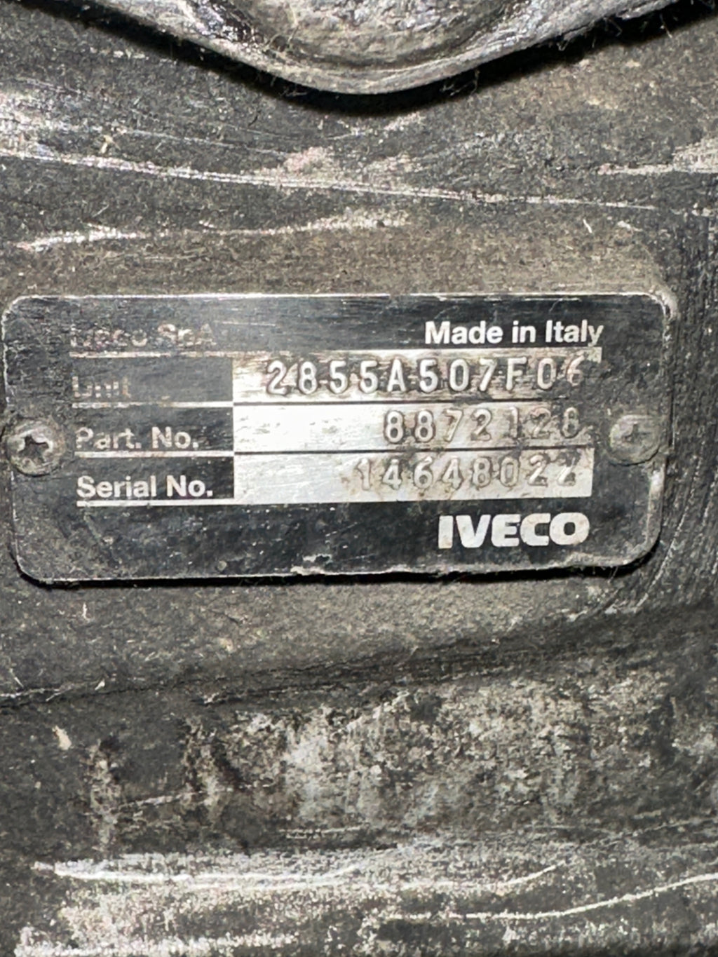 Cambio Iveco Tector 4 cil usato