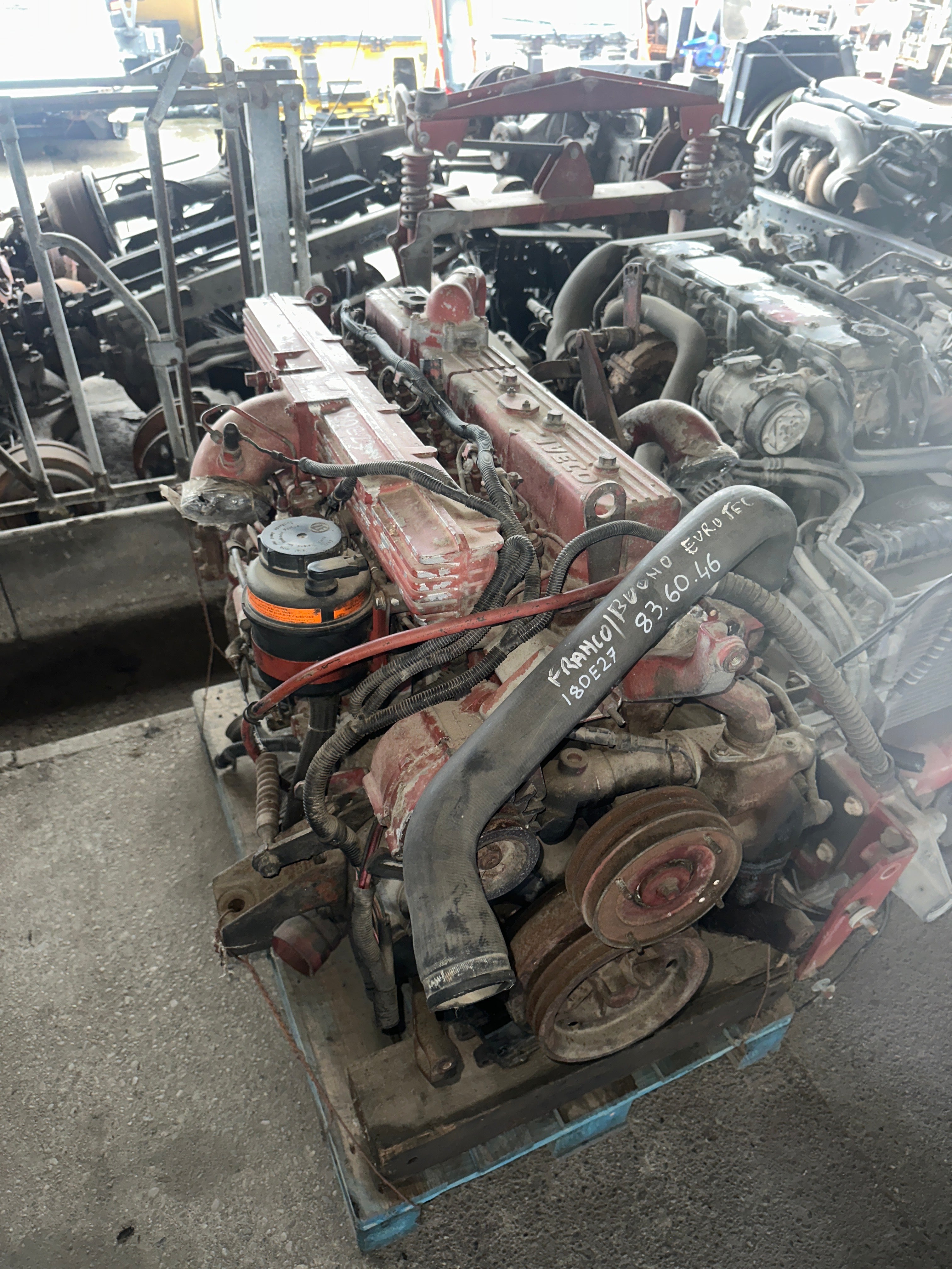 Motore Iveco 180E27 tipo Fiat 83.60.46 usato