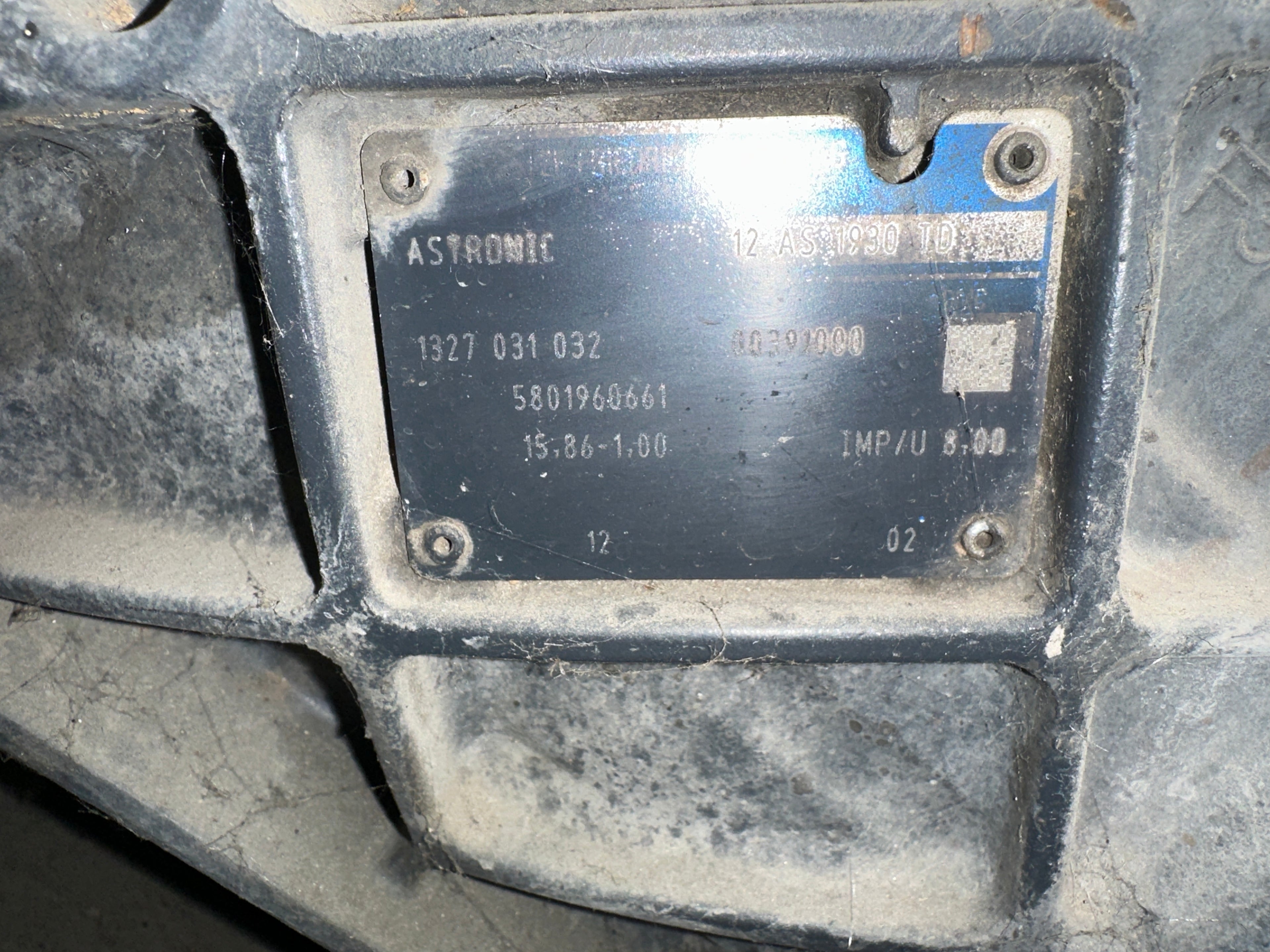 Cambio Iveco stralis ZF-Astronic 12AS1930TO usato