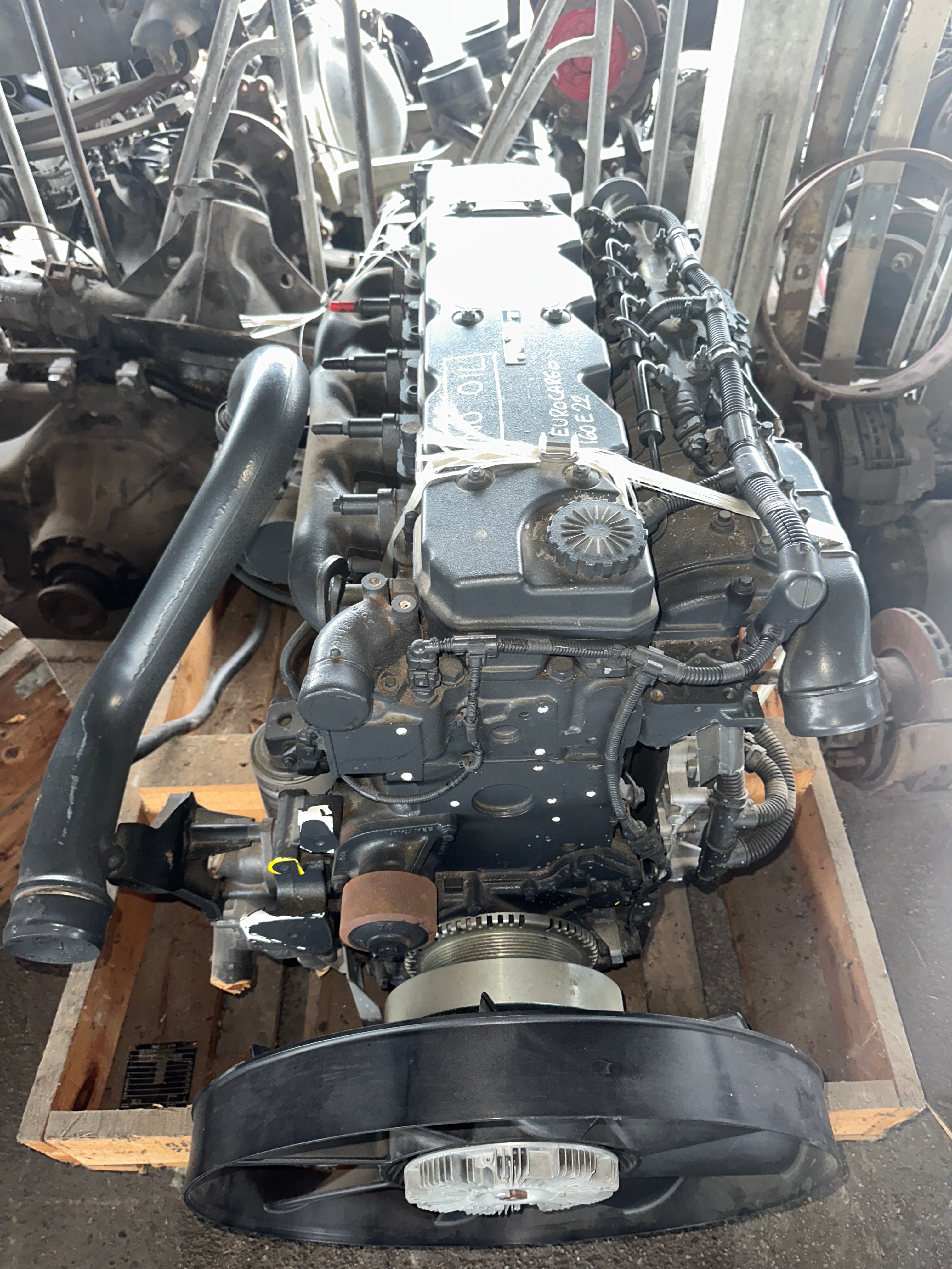 Motore Iveco 160E22 E5 tipo Tector 6 cilindri nuovo mai usato