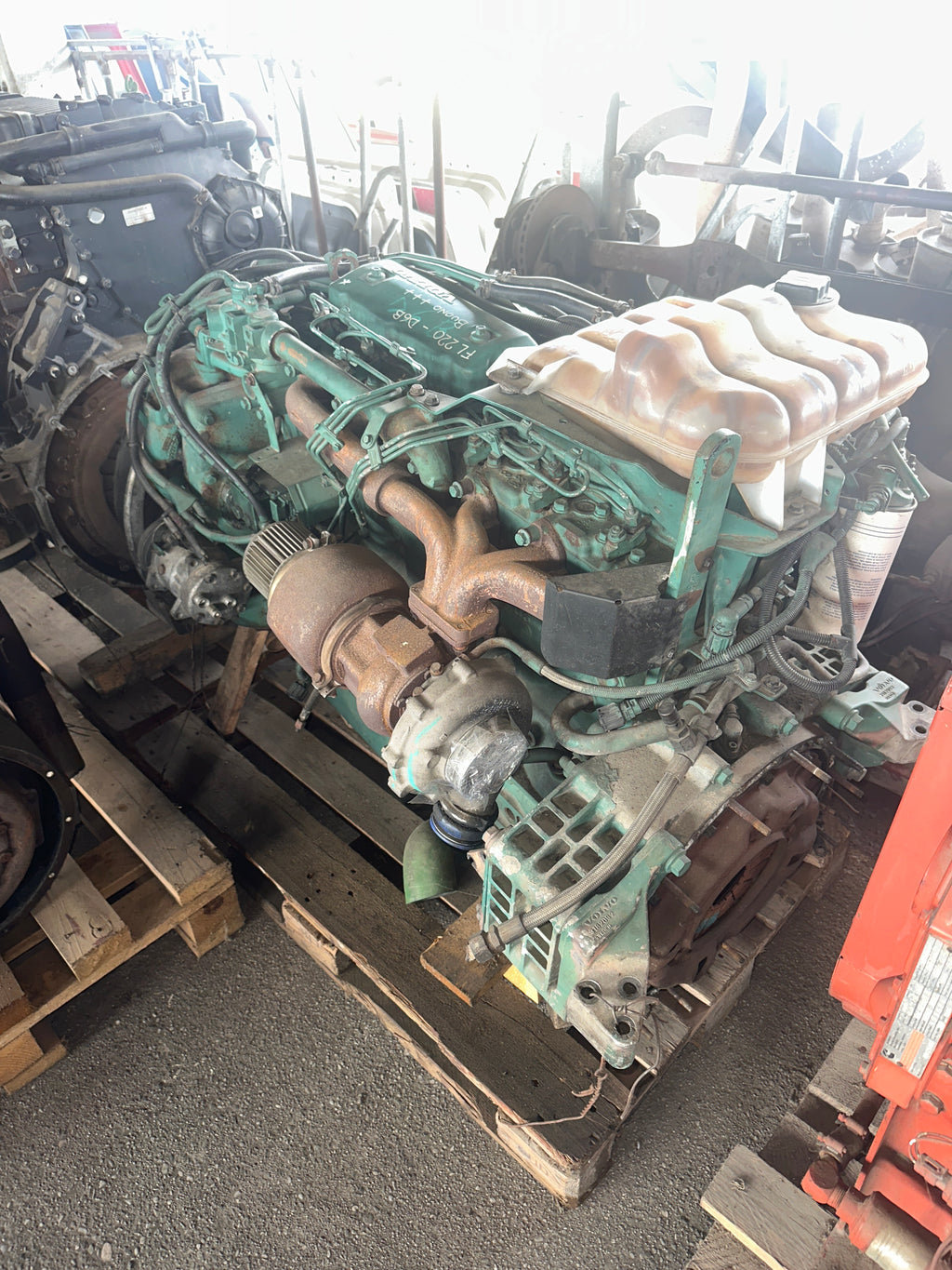 Motore Volvo FL220 completo usato