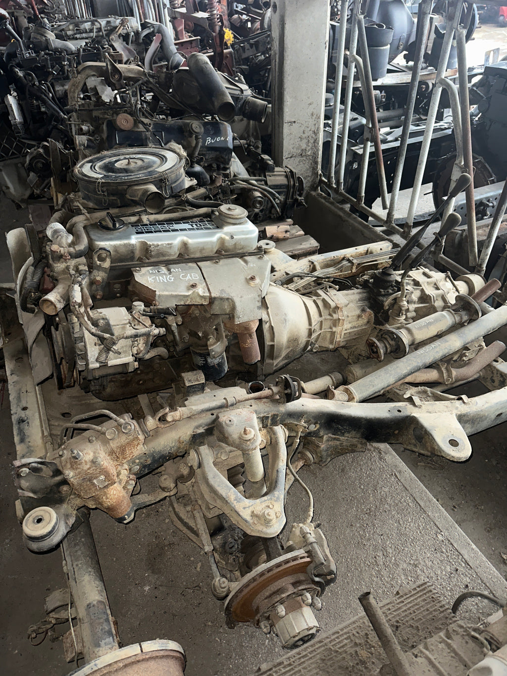 Motore Nissan L200 tipo TD25 usato