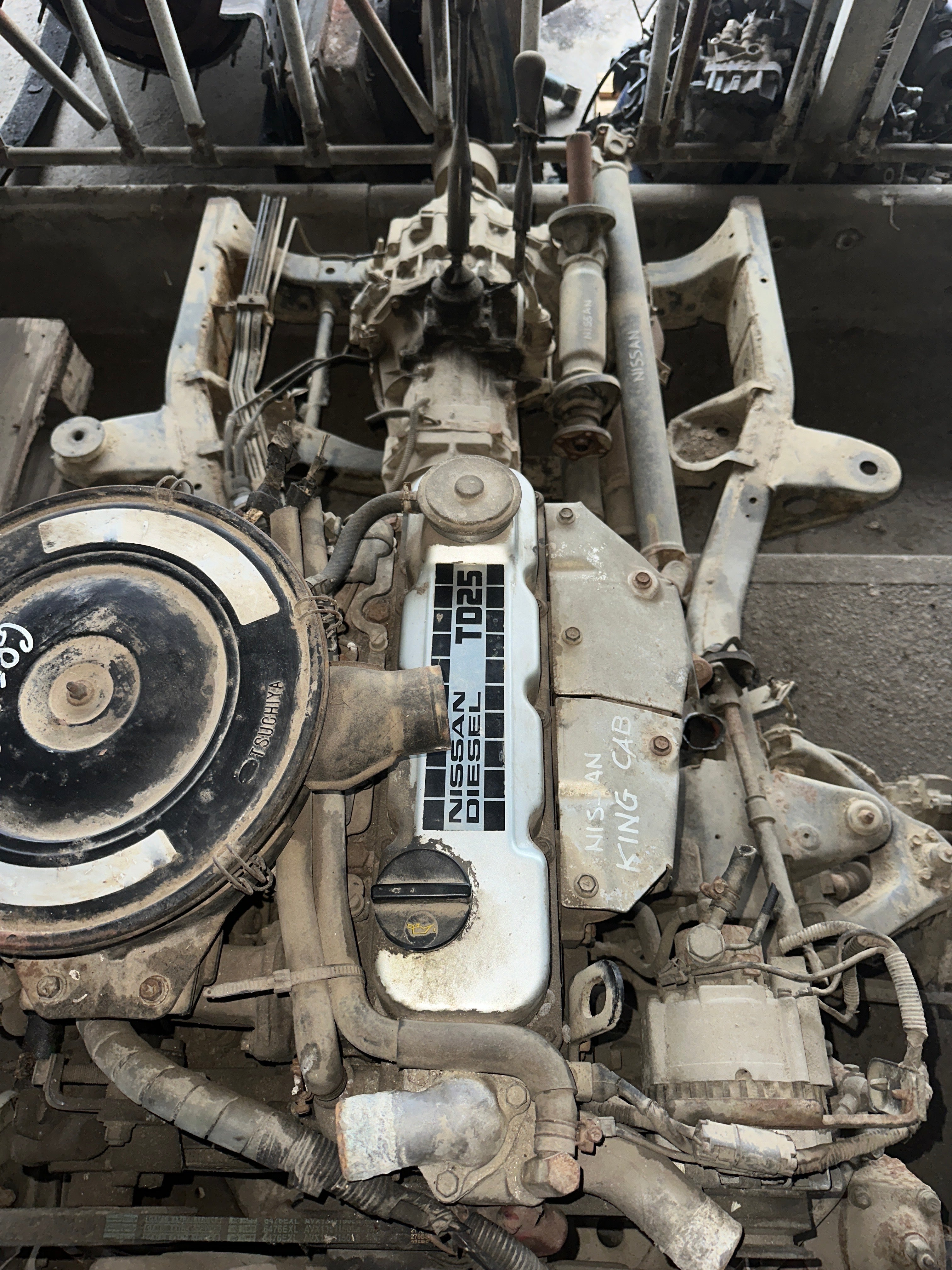 Motore Nissan L200 tipo TD25 usato