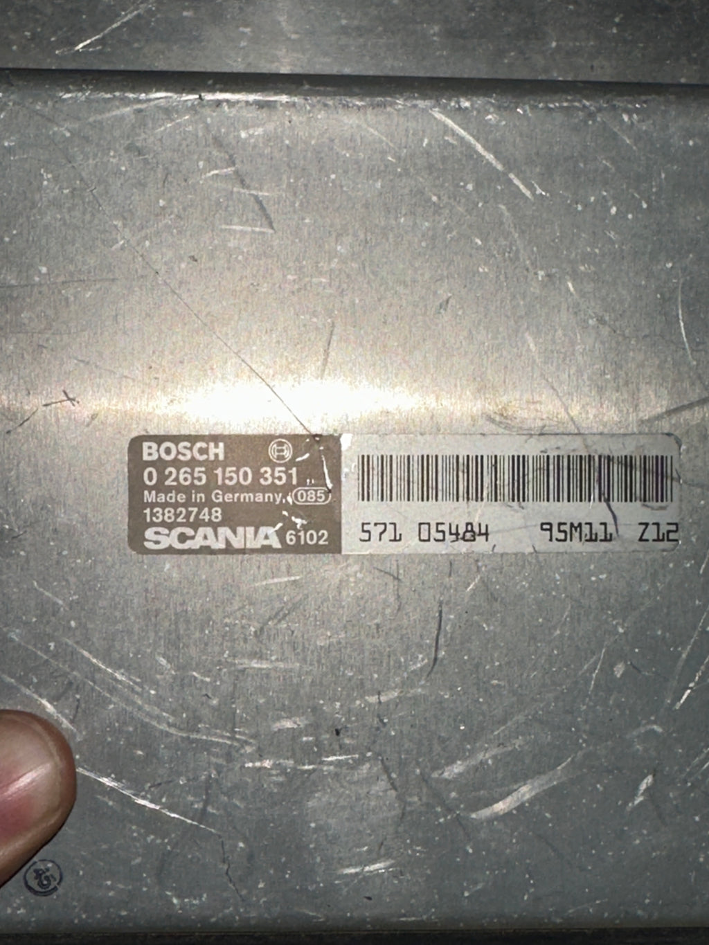 Centralina scania tipo Bosch usata