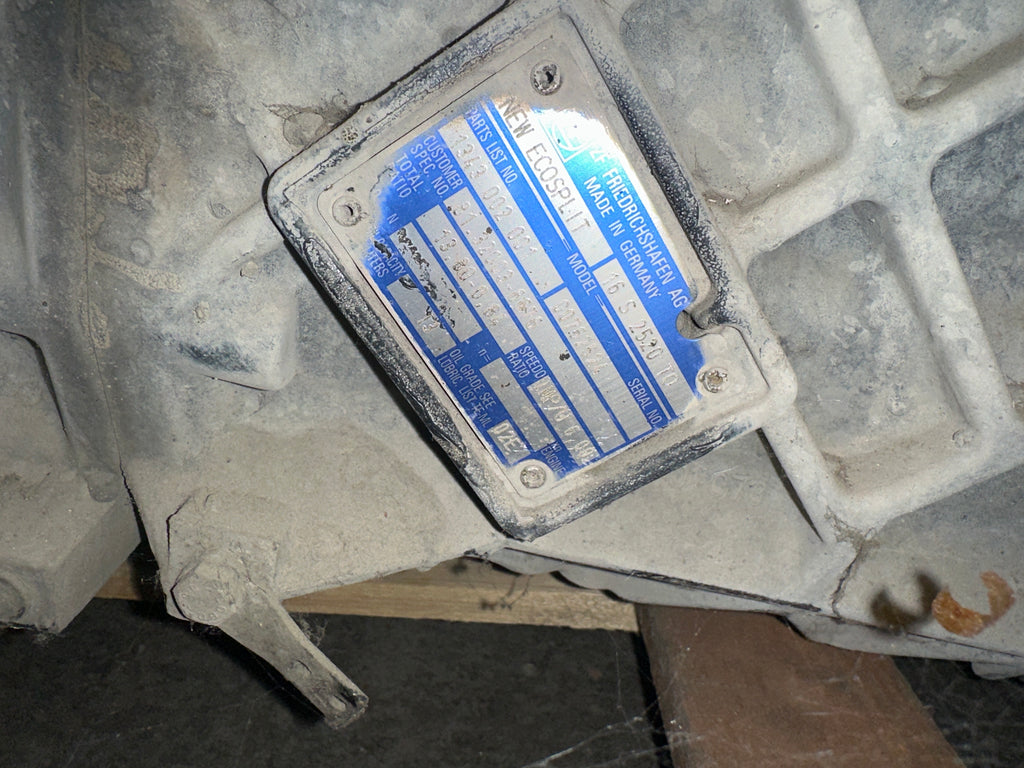 Cambio Man TGA tipo ZF manuale usato