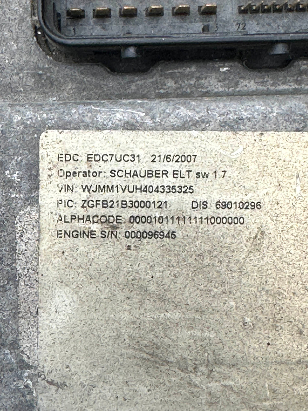 Centralina motore Iveco Cursor 13 E5