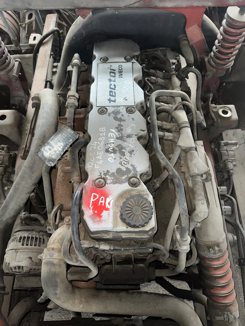 Motore Iveco 120E24 tipo Tector 6 cil