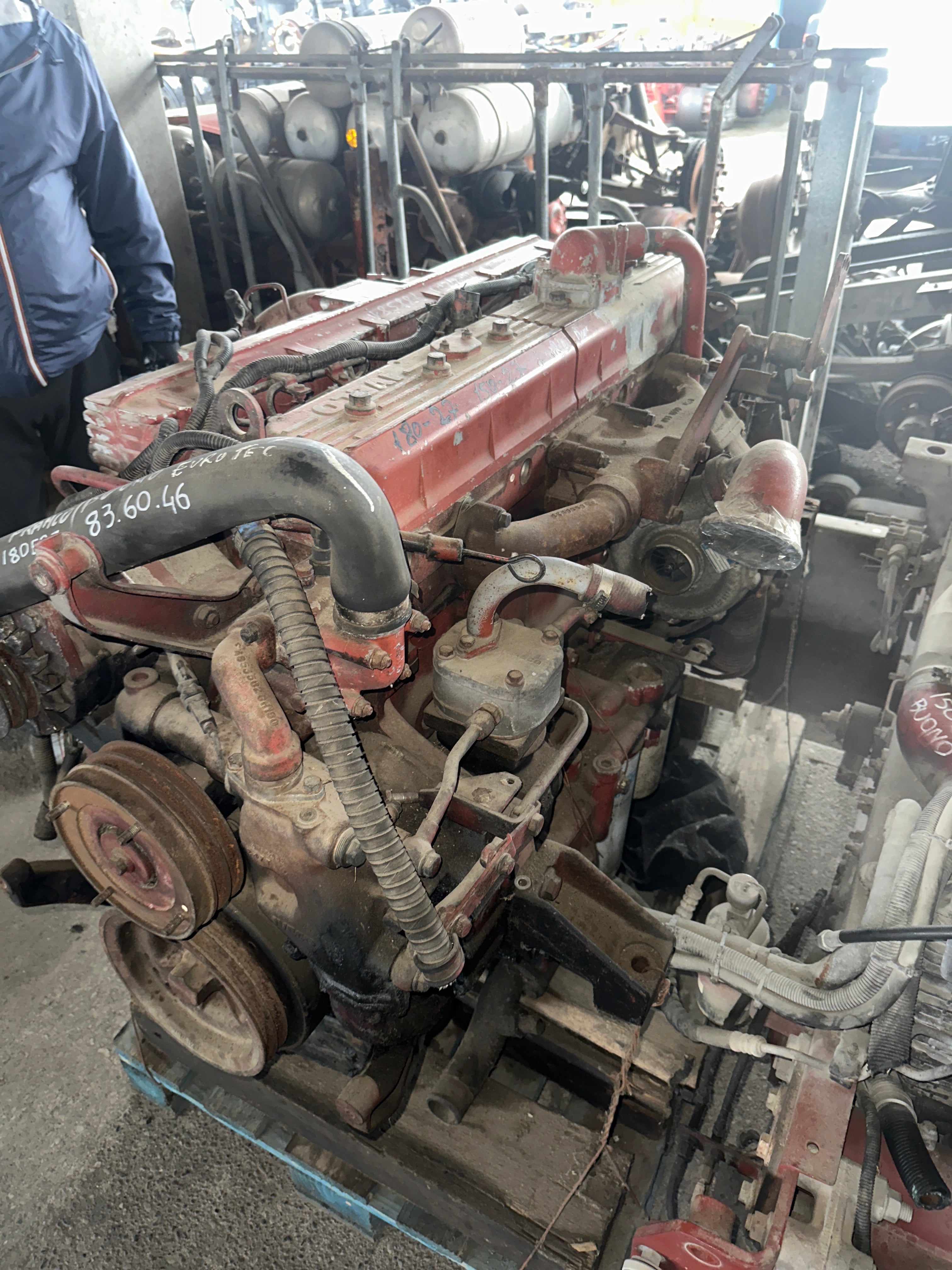 Motore Iveco 180E27 tipo Fiat 83.60.46 usato