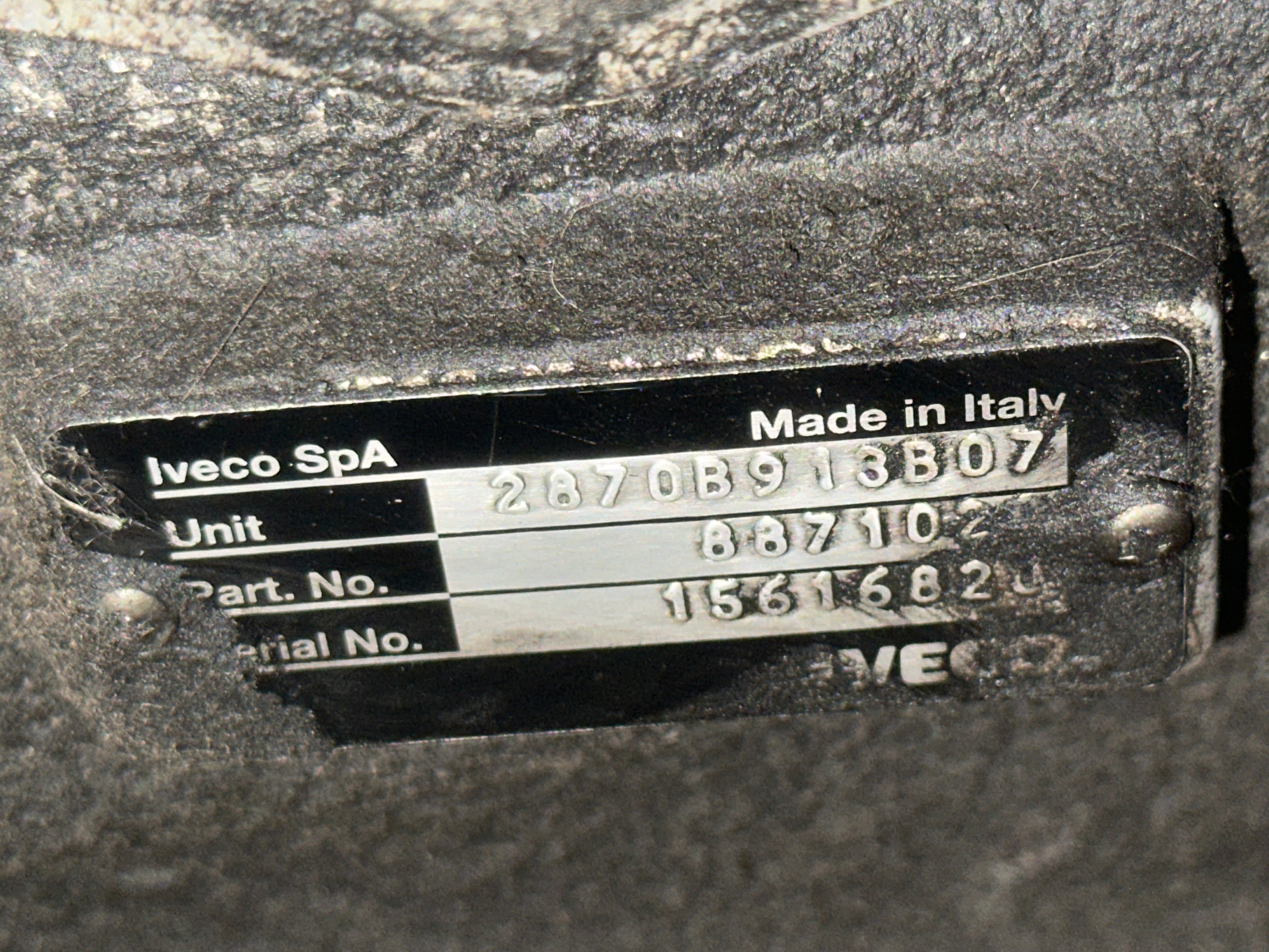 Cambio Iveco 120E22 tipo 2870B9 usato