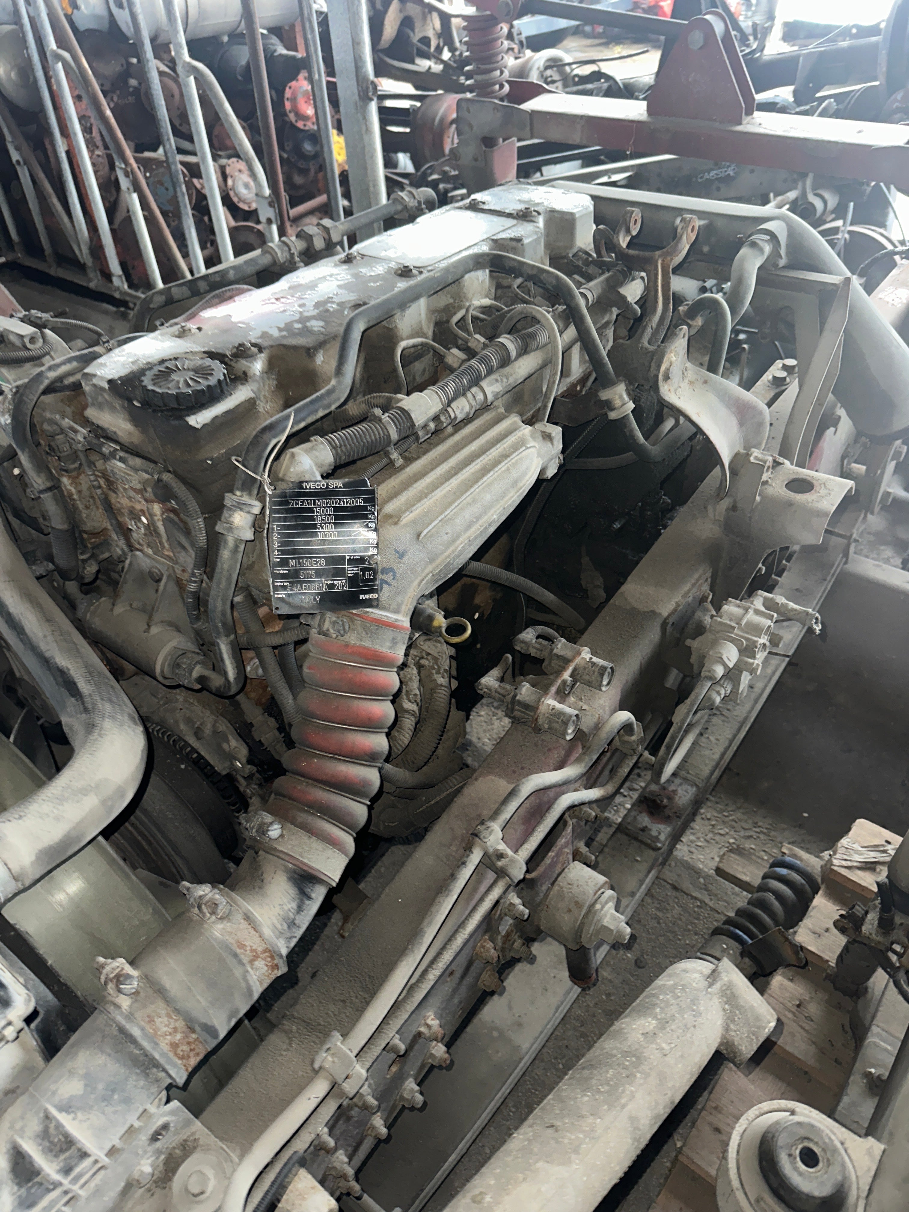 Motore Iveco 150E28 tipo Tector 6 cil