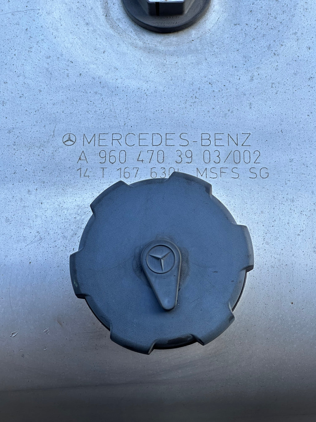Serbatoio Gasolio Mercedes Actros 2014