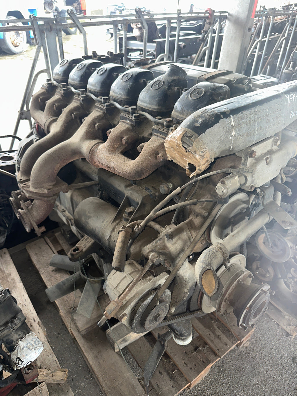 Motore Mercedes 6 cilindri usato