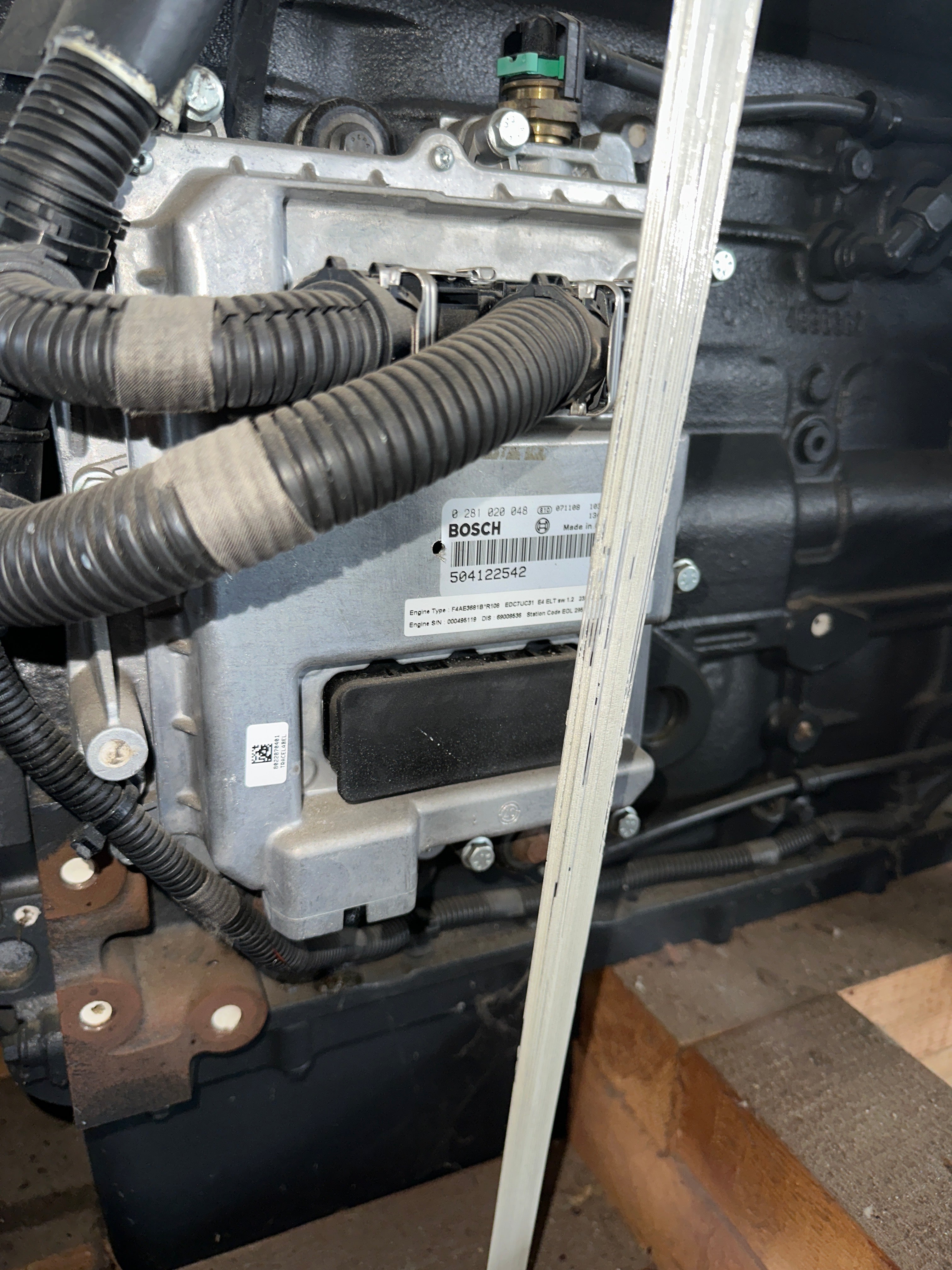 Motore Iveco 160E22 E5 tipo Tector 6 cilindri nuovo mai usato