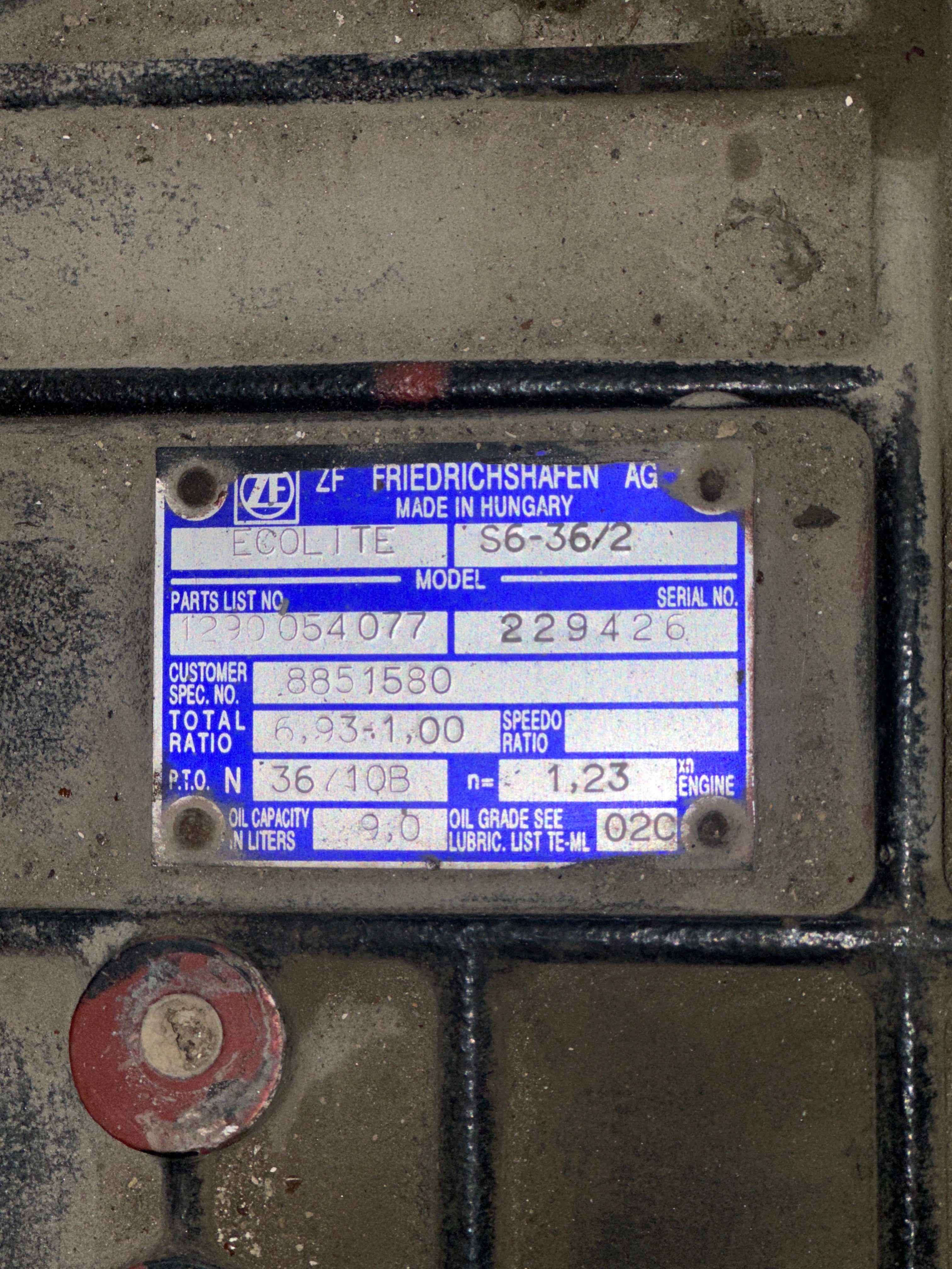 Cambio Iveco Eurocargo tipo ZF usato