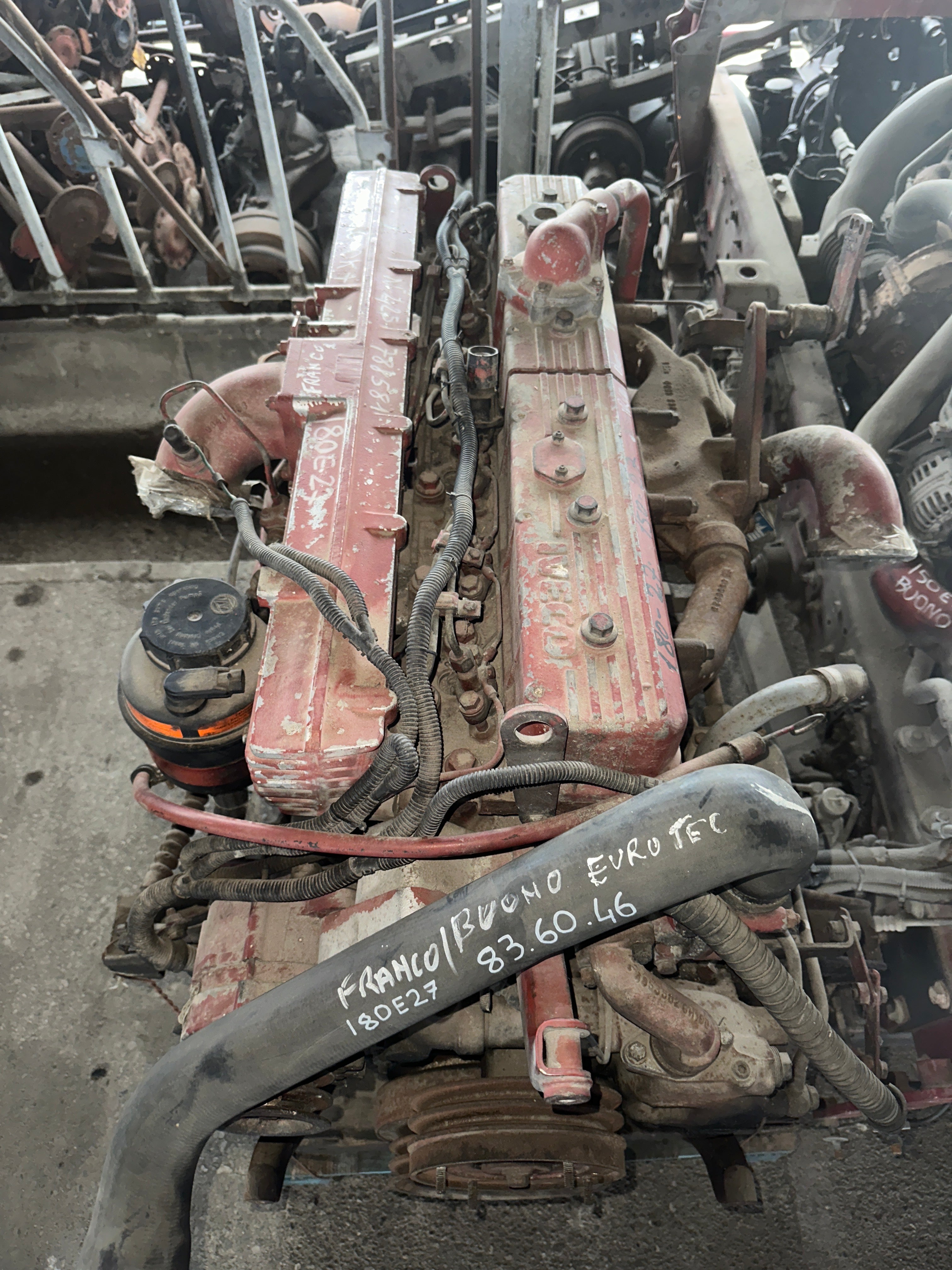 Motore Iveco 180E27 tipo Fiat 83.60.46 usato