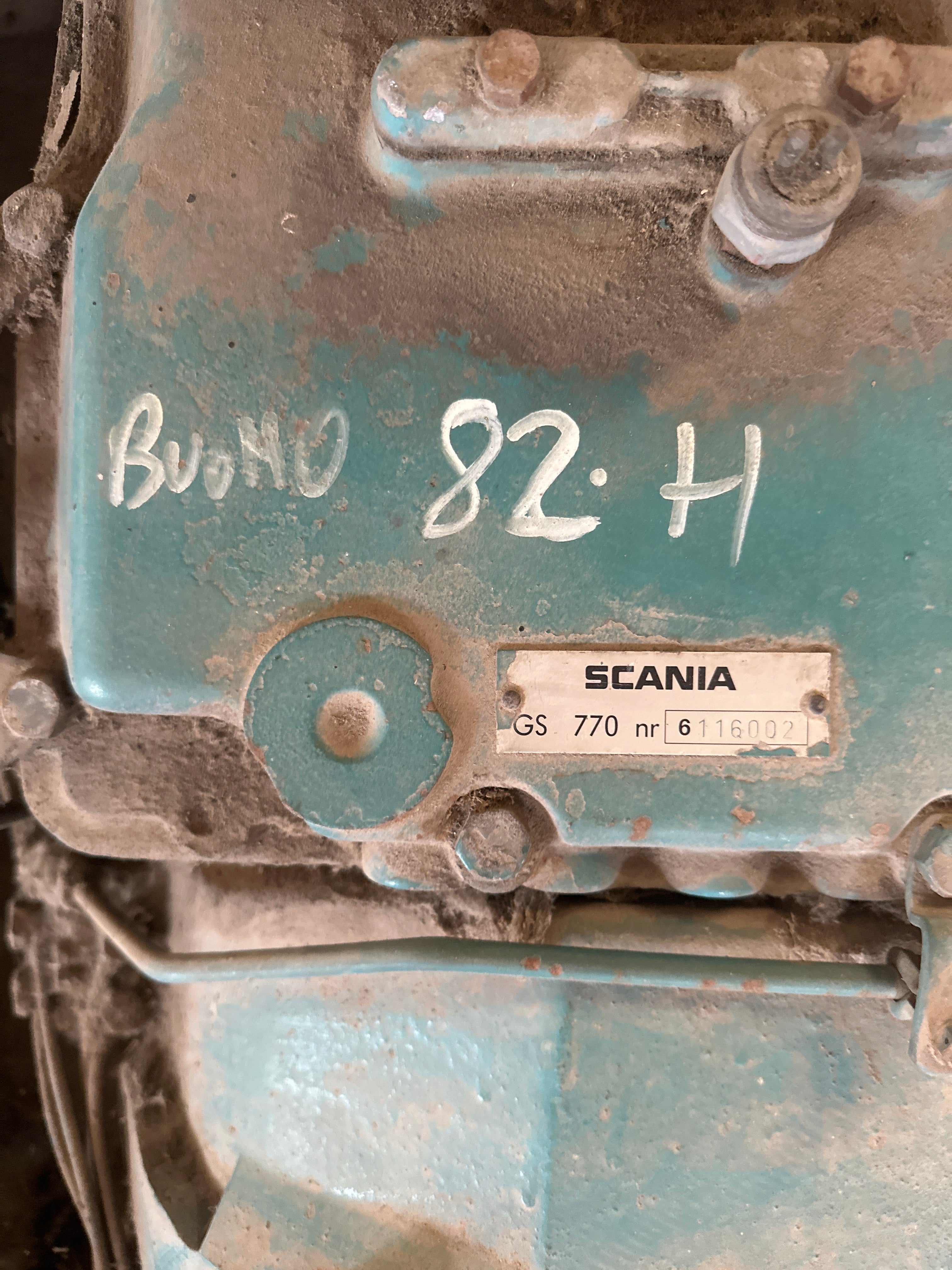 Cambio Scania 82 tipo GS770 usato