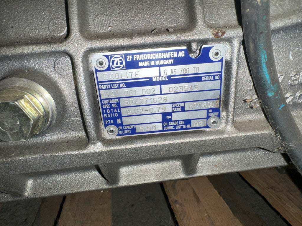 Cambio Iveco tipo ZF Ecolite nuovo