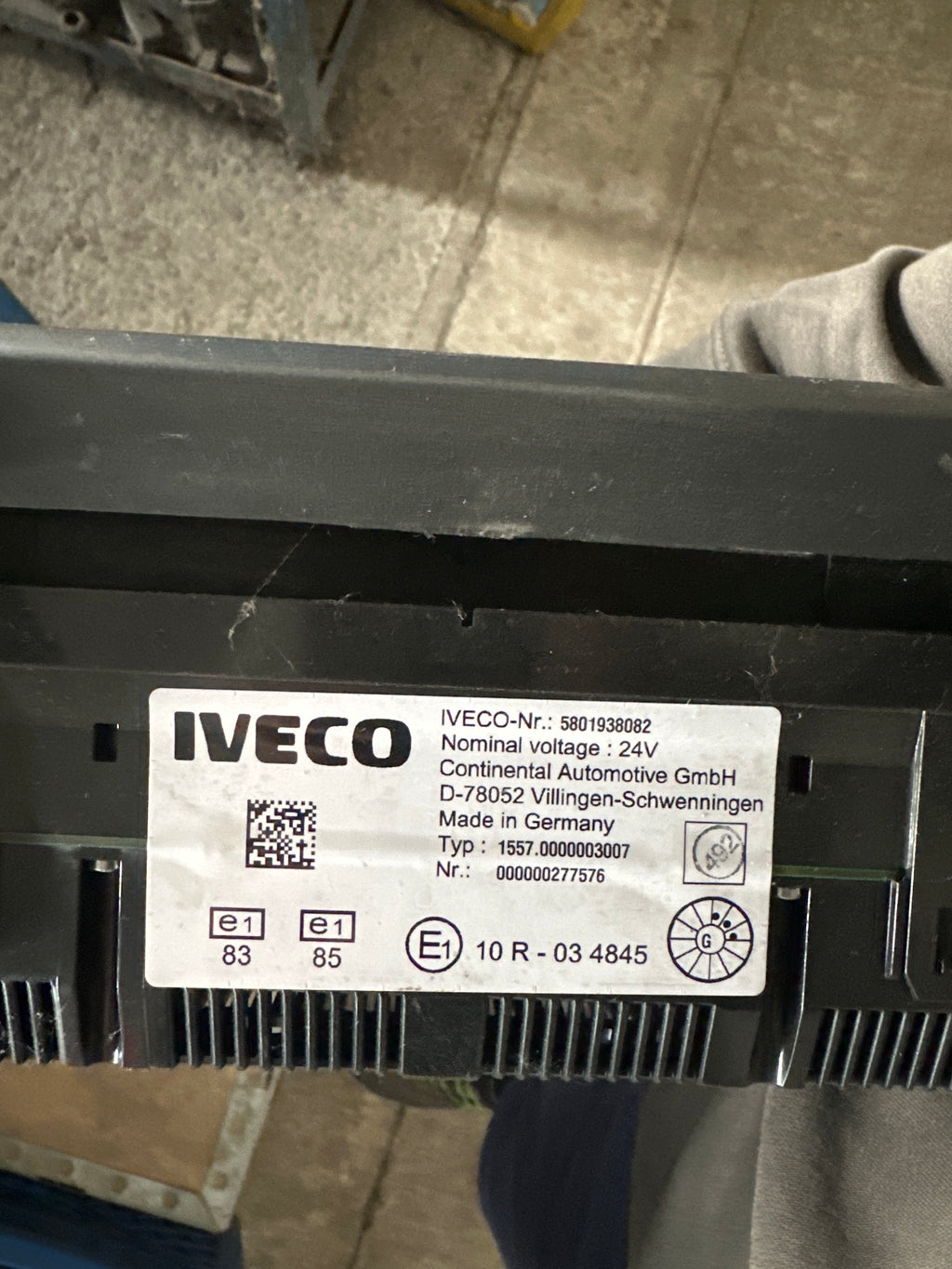 Quadro strumenti Iveco Stralis E6 usato