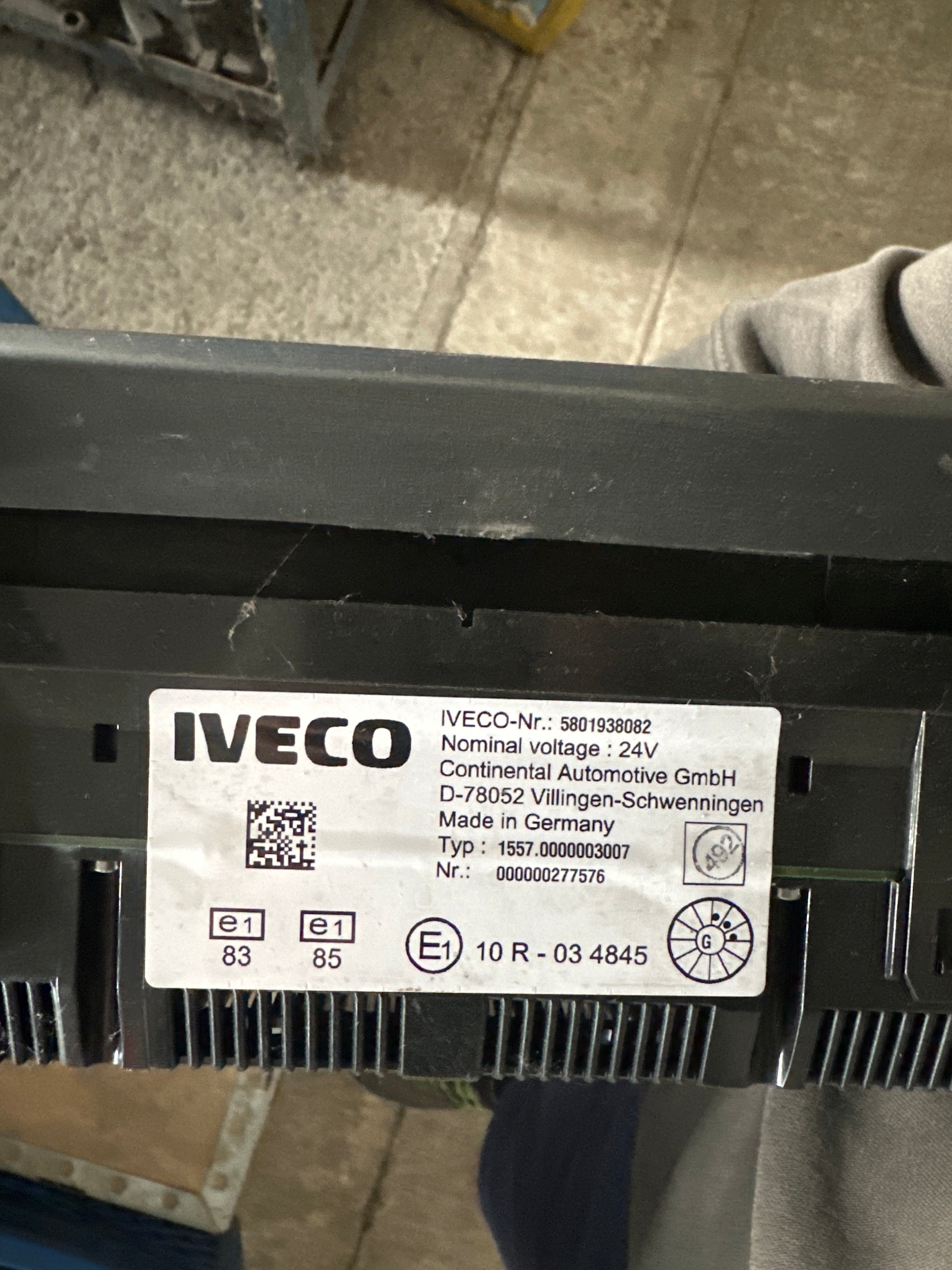 Quadro strumenti Iveco Stralis E6 usato