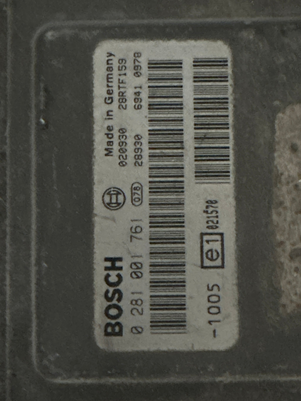 Centralina Motore Man TGA 18.480 usata