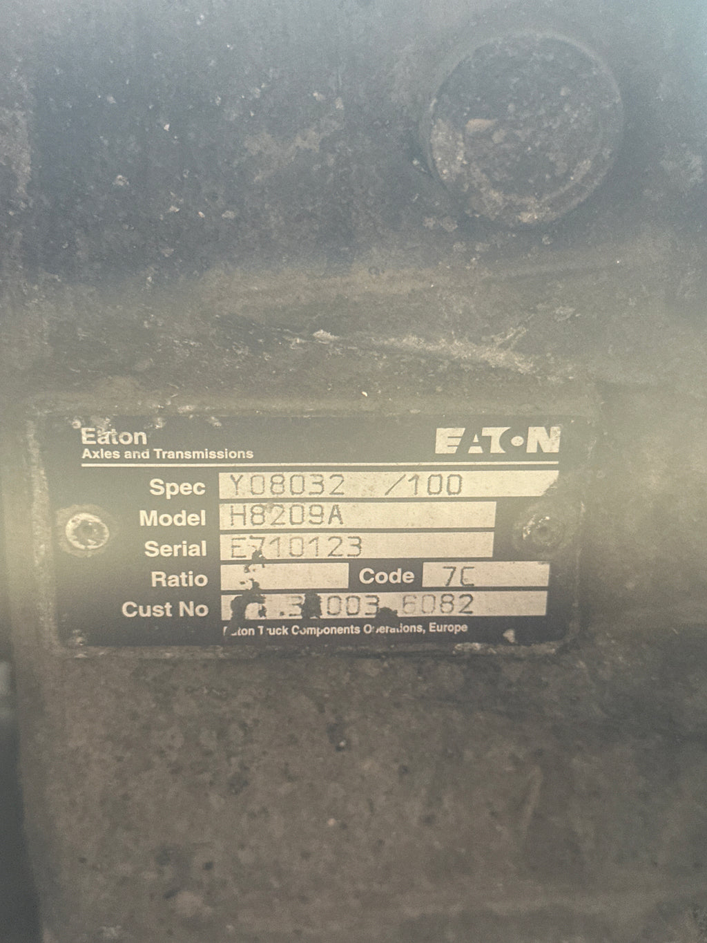 Cambio Man 14.163 tipo Eaton usato