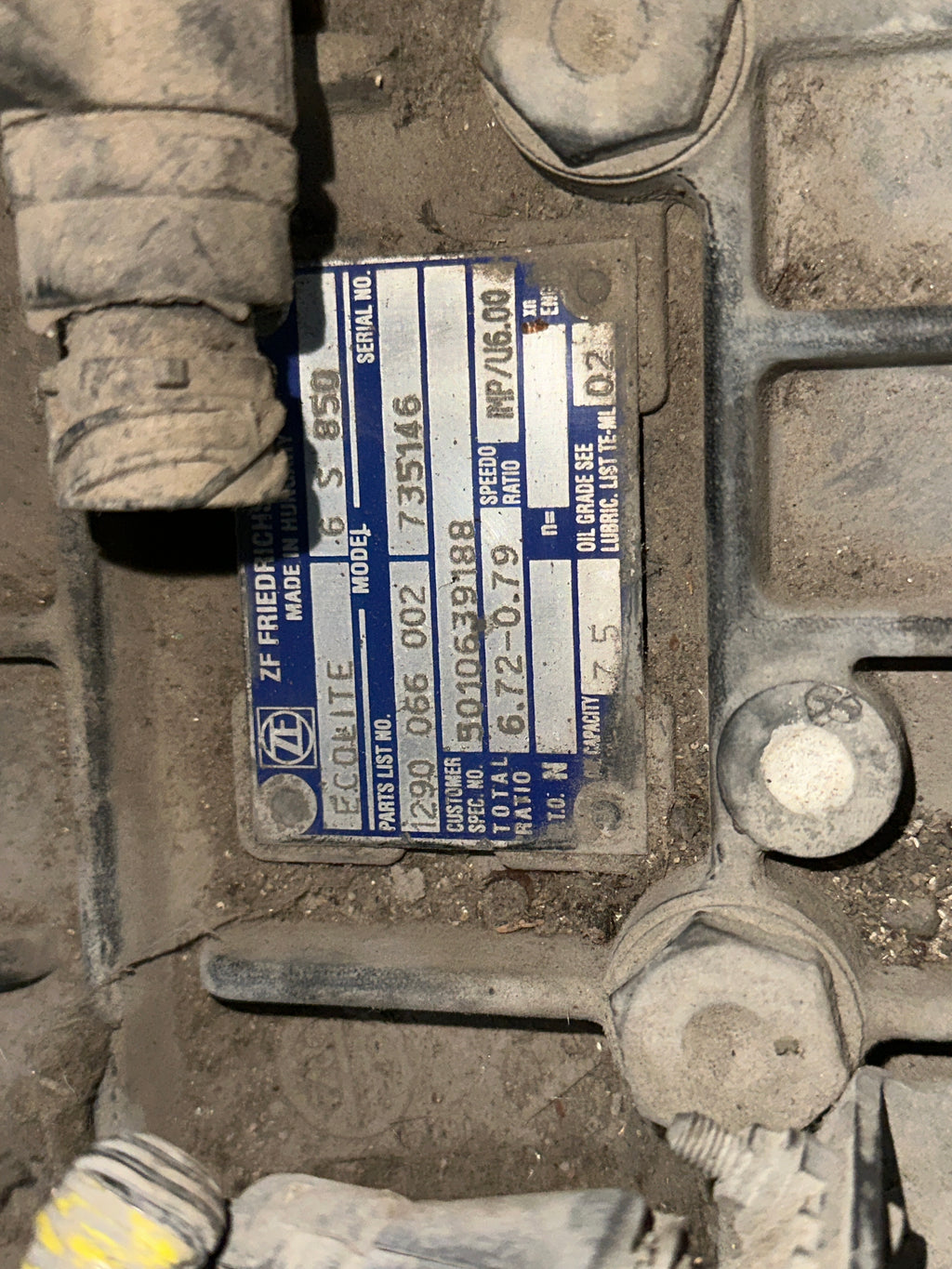 Cambio Renault 220 tipo ZF Ecolite usato