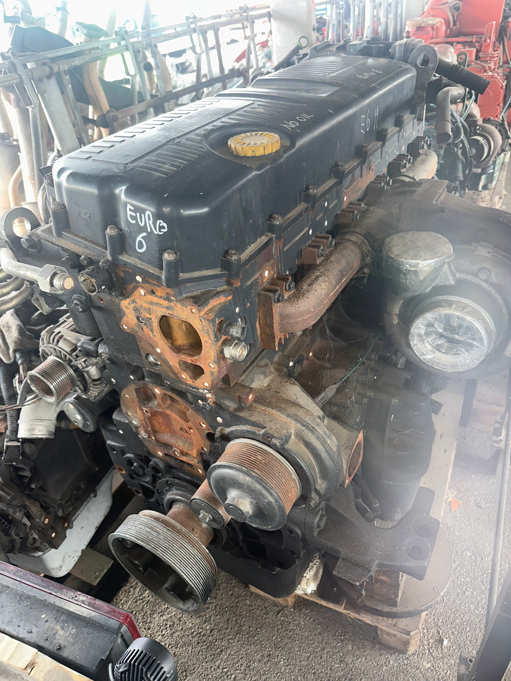 Motore Iveco Cursor 11 E6 Semicompleto Non funzionante
