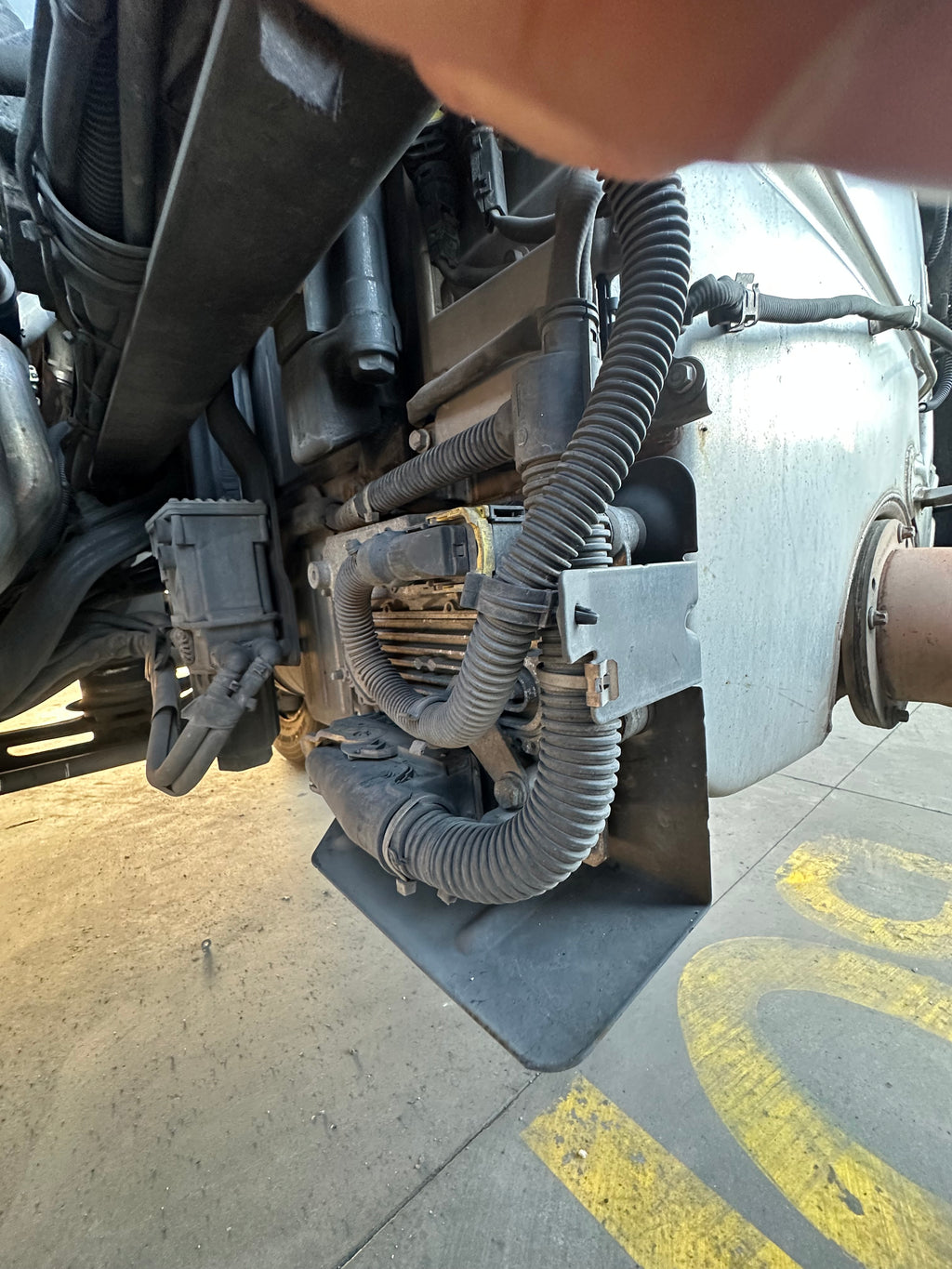 Silenziatore Mercedes Actros E6 completa usata