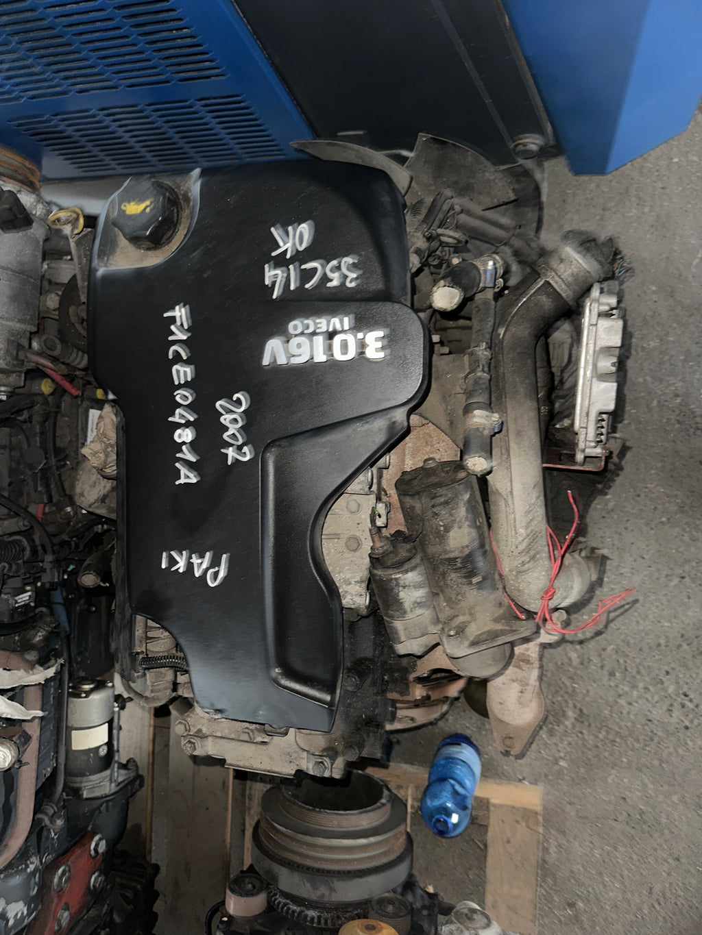 Motore Iveco Daily 35C14 anno 2007 usato