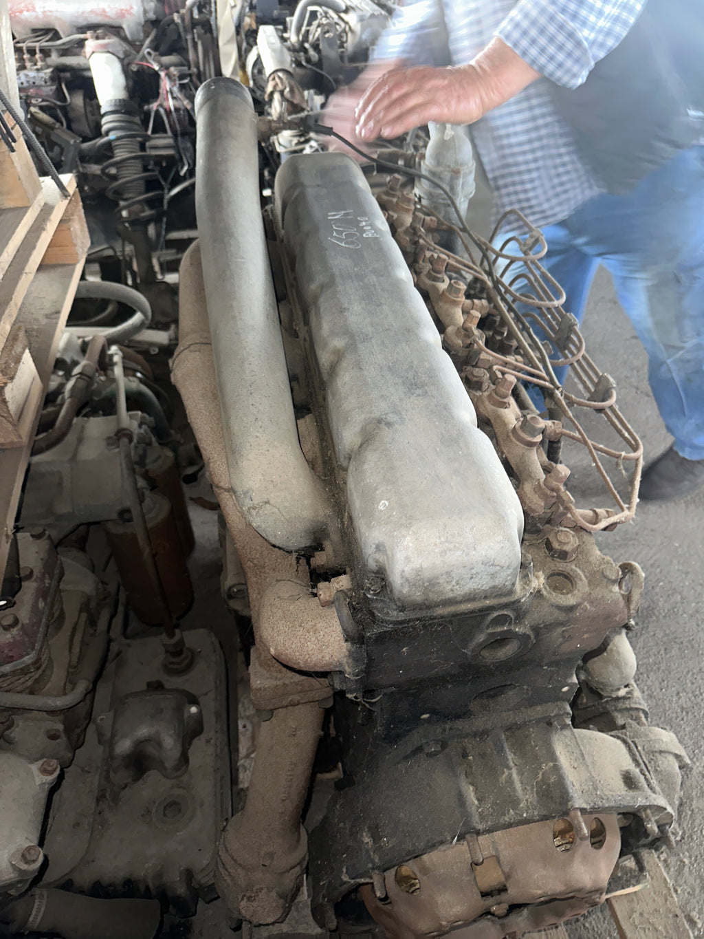 Motore Fiat 650N usato