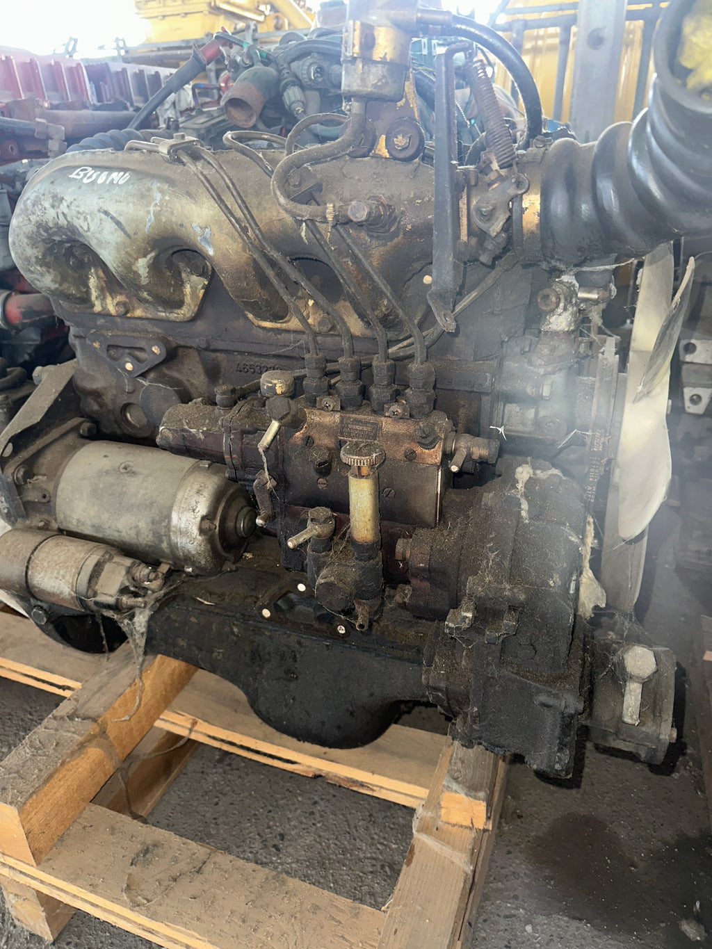 Motore Fiat OM40 usato