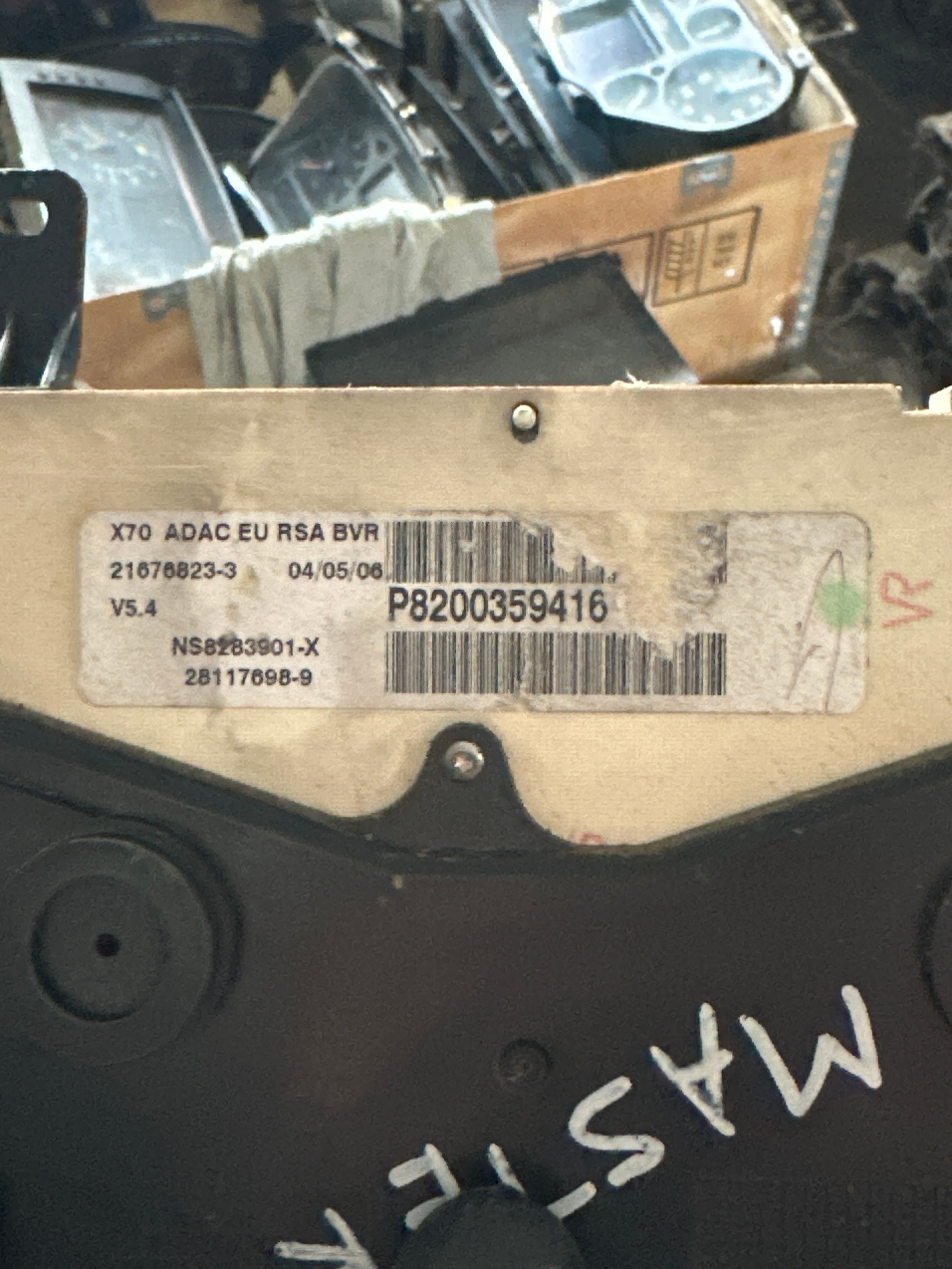 Quadro strumenti renault master 2006 usato