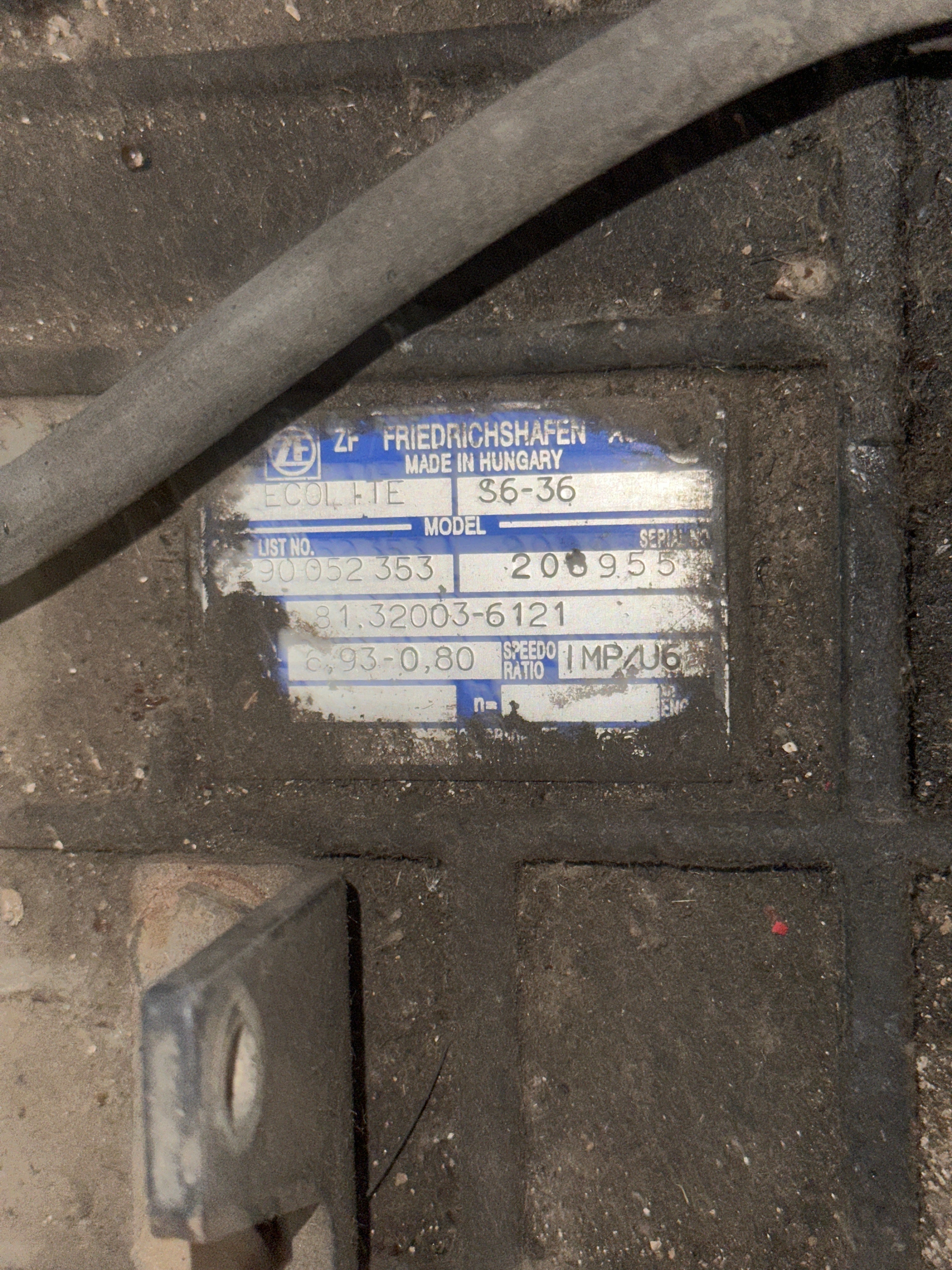 Cambio Man 8.163 tipo ZF usato