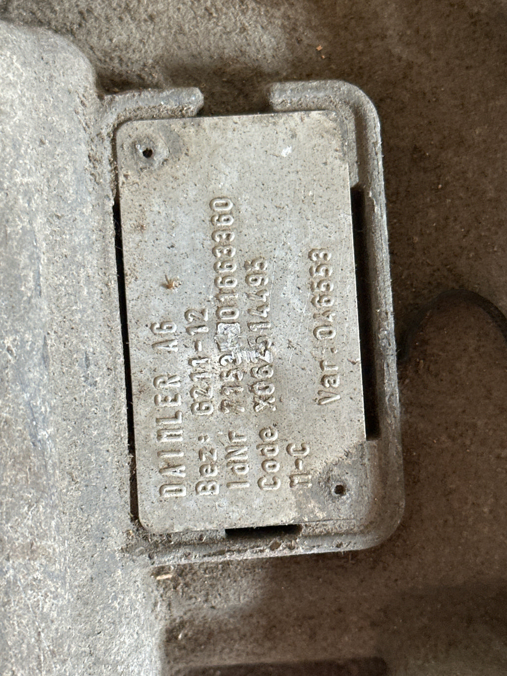 Cambio Mercedes G211-12 Gearbox usato