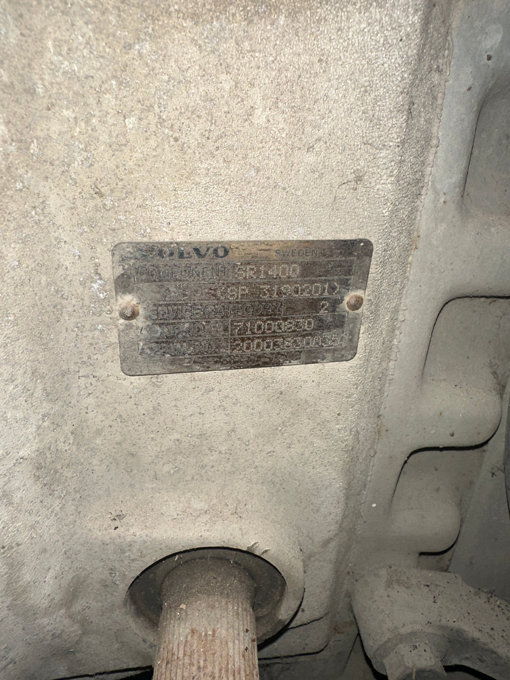 Cambio Volvo FM290 Tipo SR1400 usato