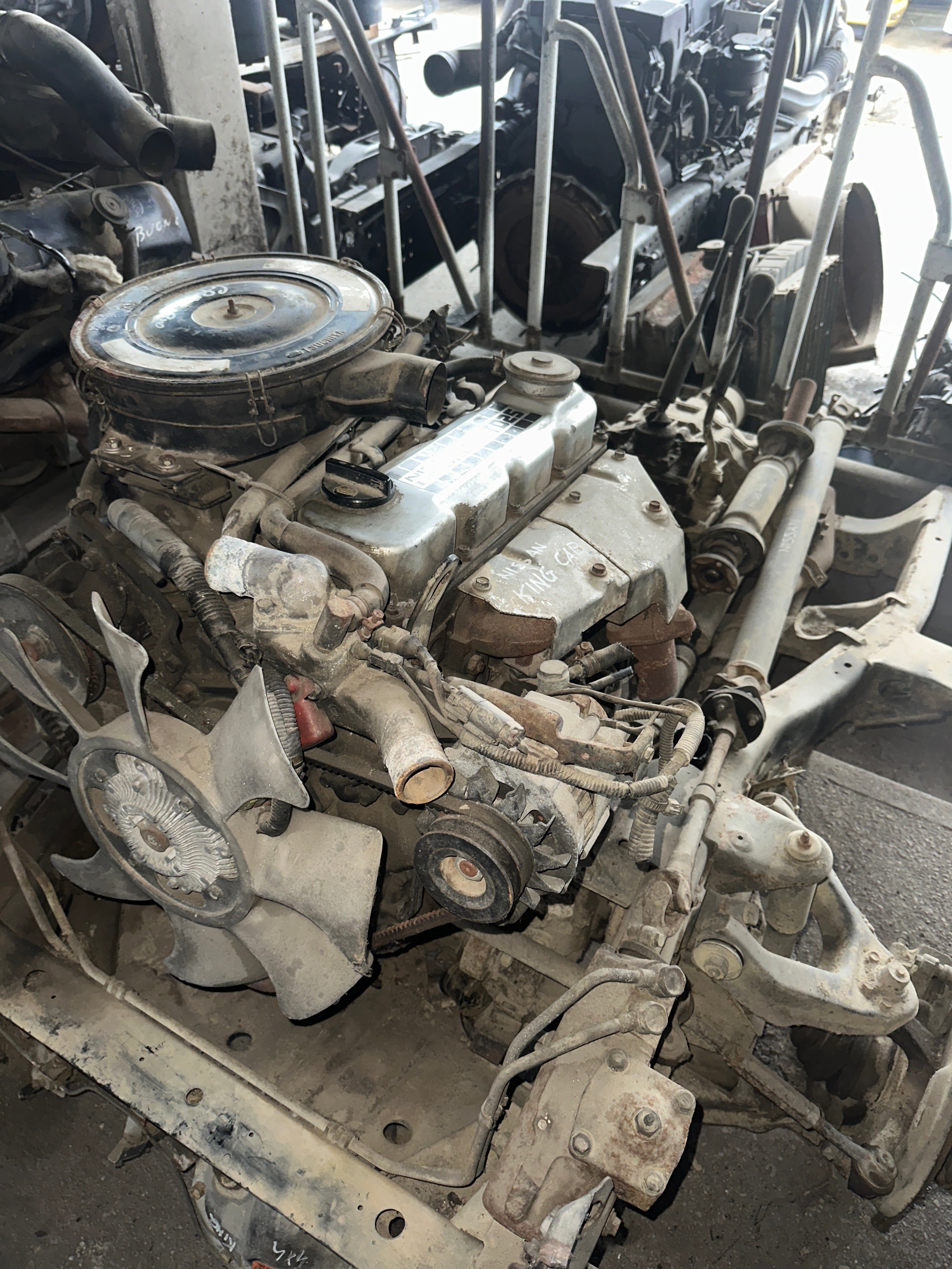 Motore Nissan L200 tipo TD25 usato