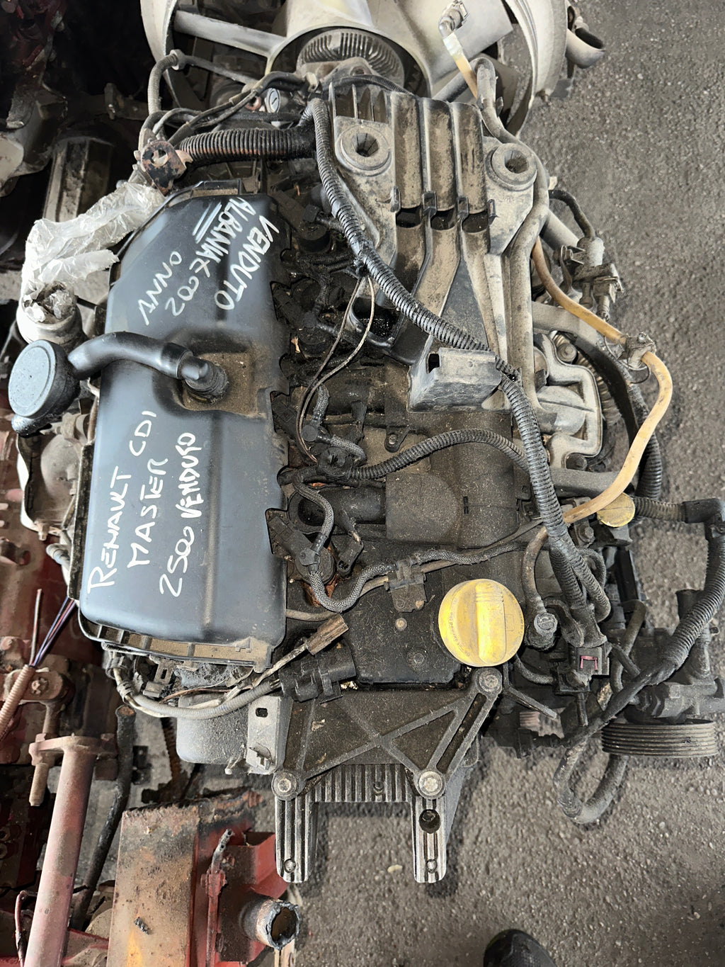 Motore Renault Master cdi anno 2007