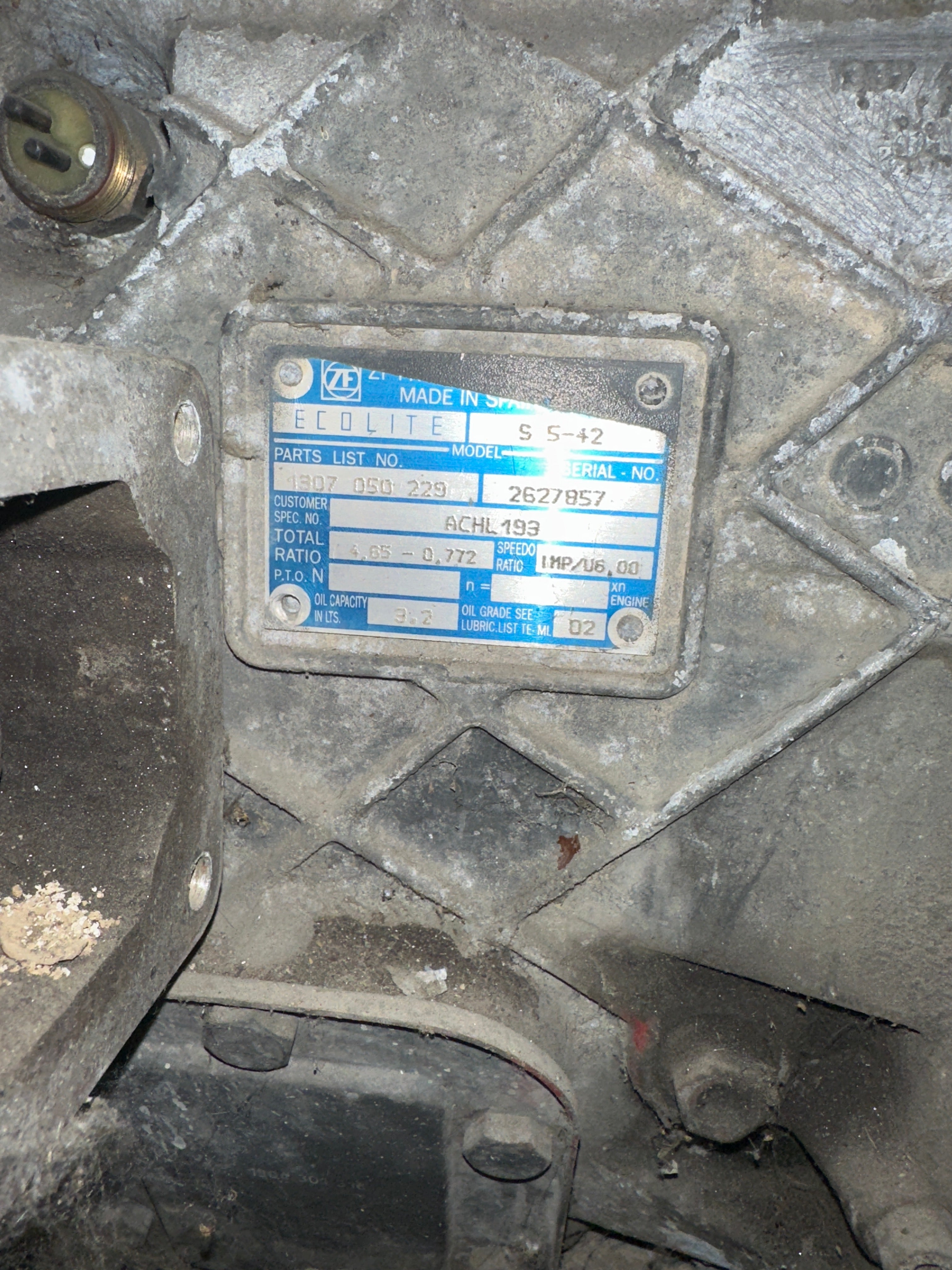 Cambio Daf 45 tipo ZF Ecolite usato