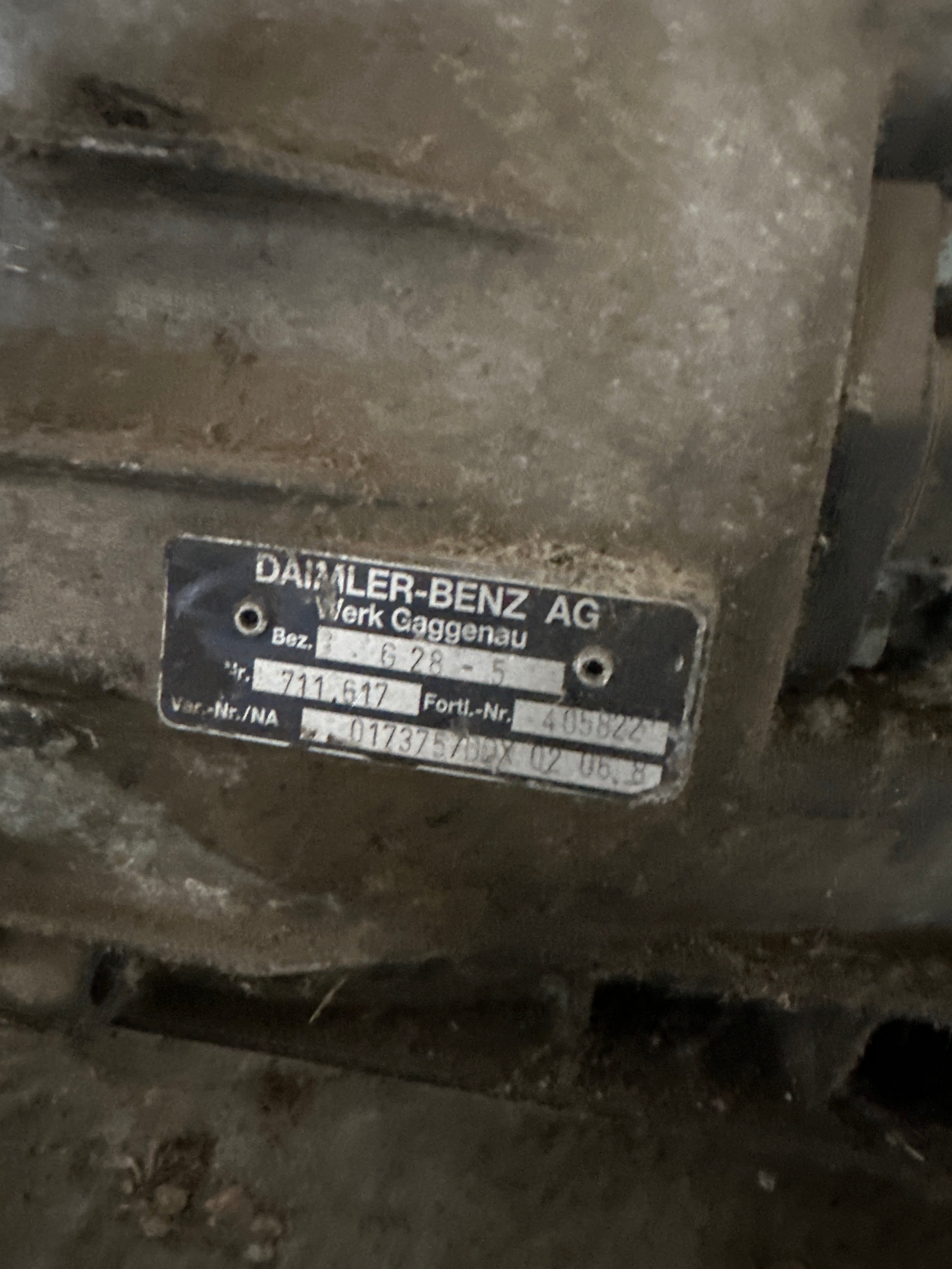 Cambio Mercedes Sprinter G28-5 usato