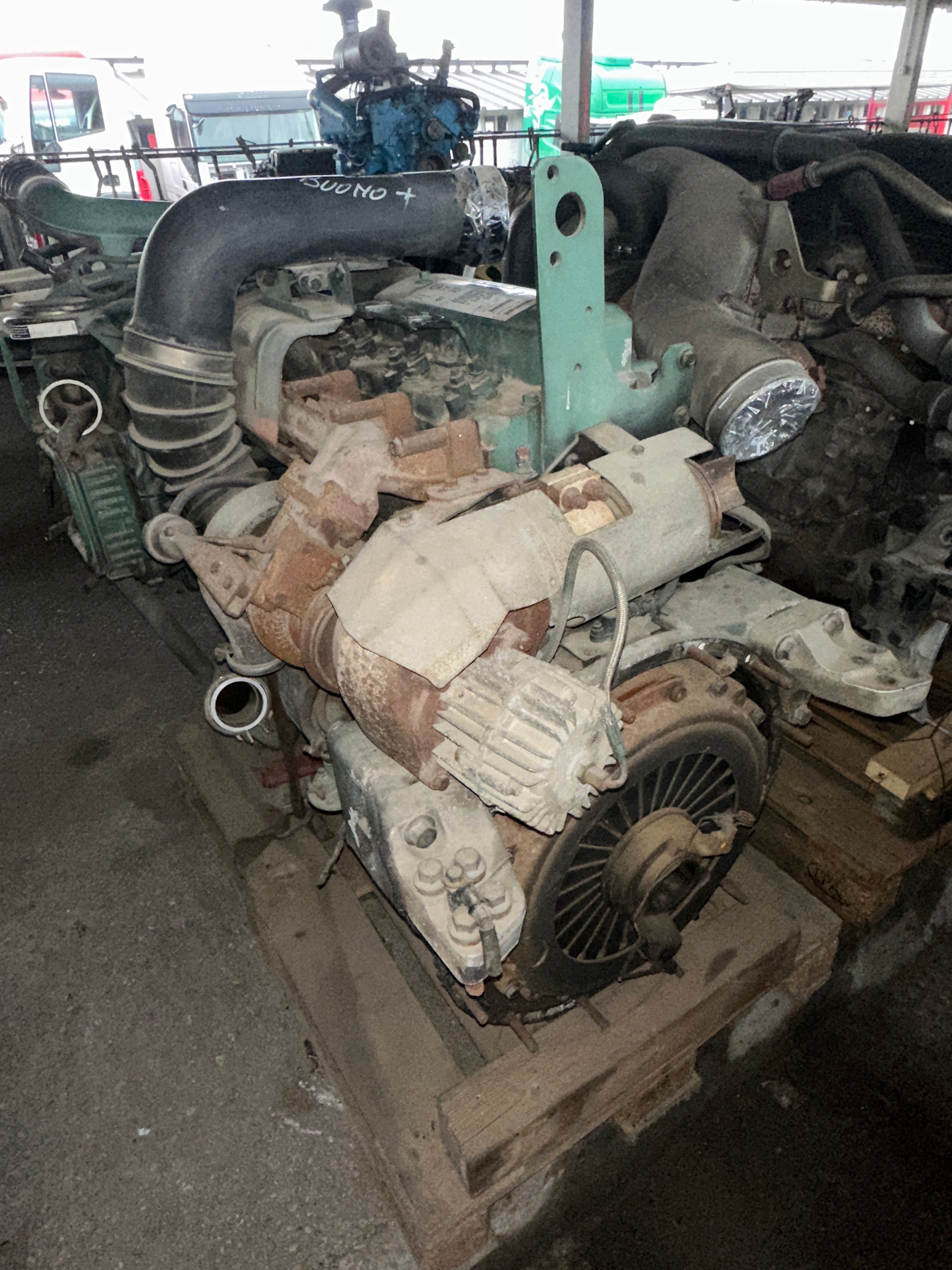 Motore Volvo FM290 tipo D7C290 usato