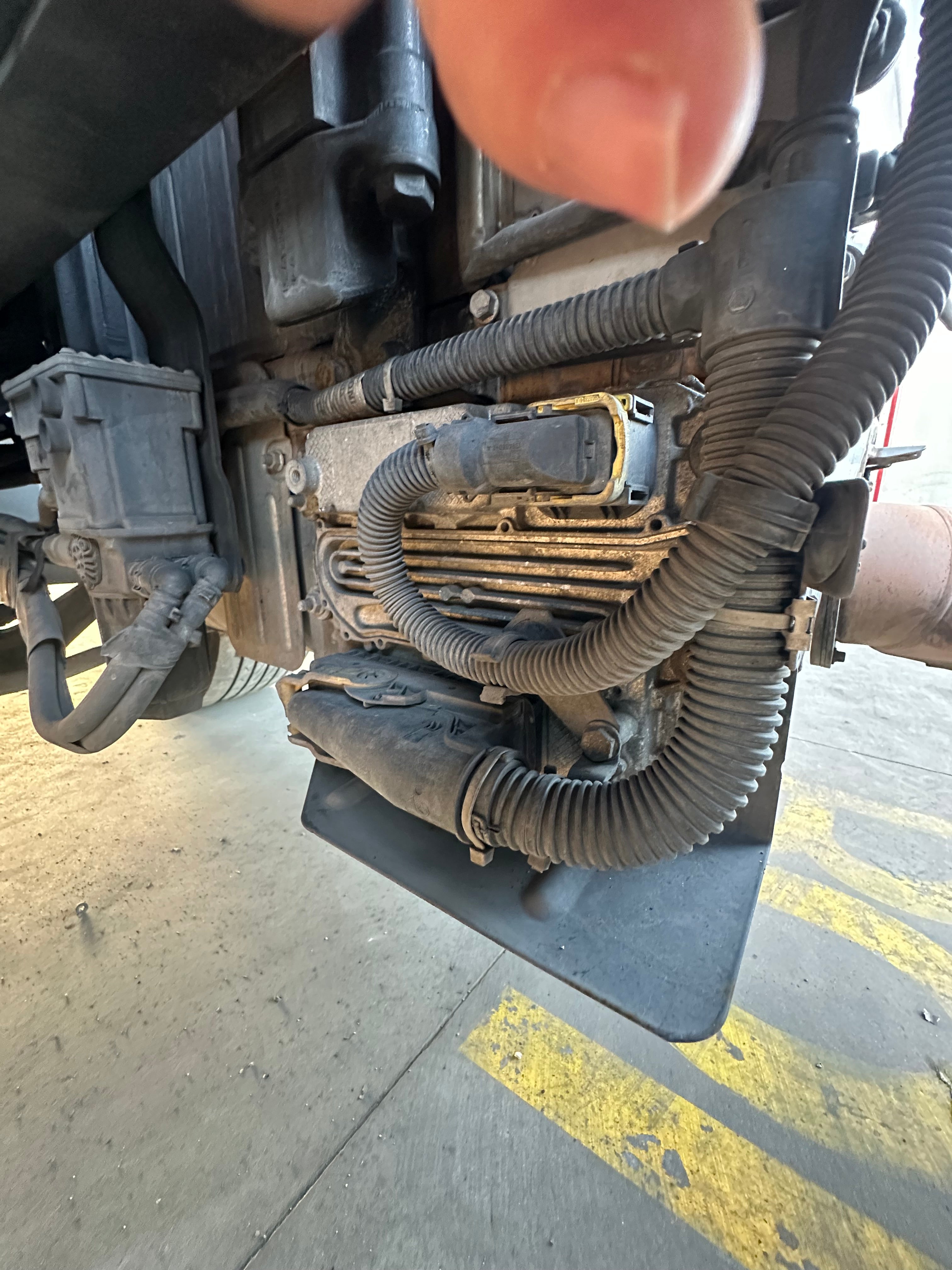 Silenziatore Mercedes Actros E6 completa usata