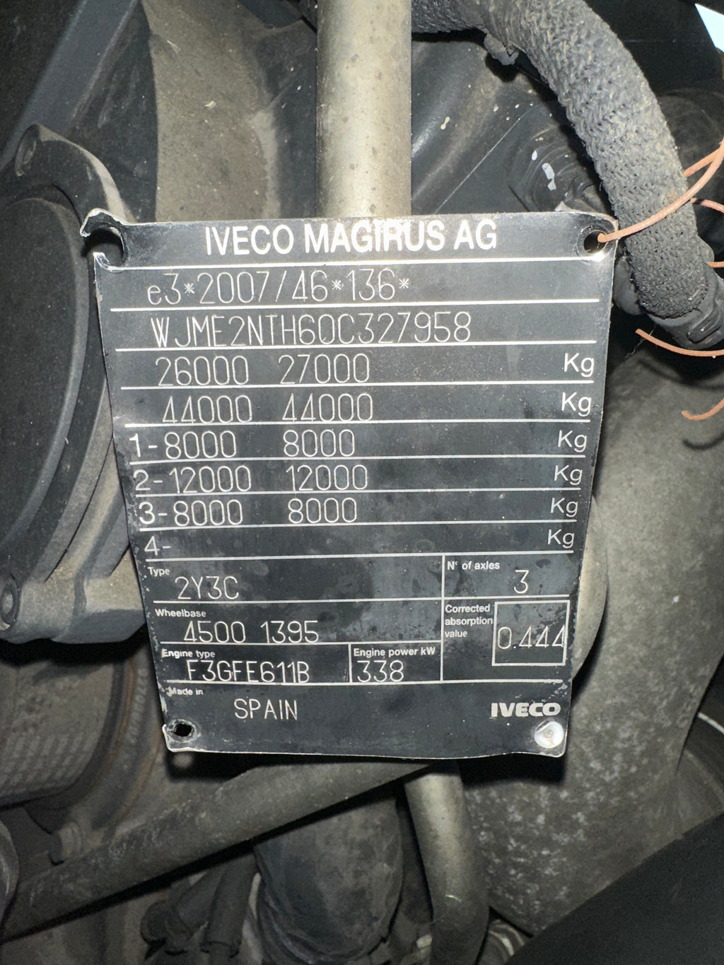 Motore Iveco Stralis 420 Cursor 11 E6 usato