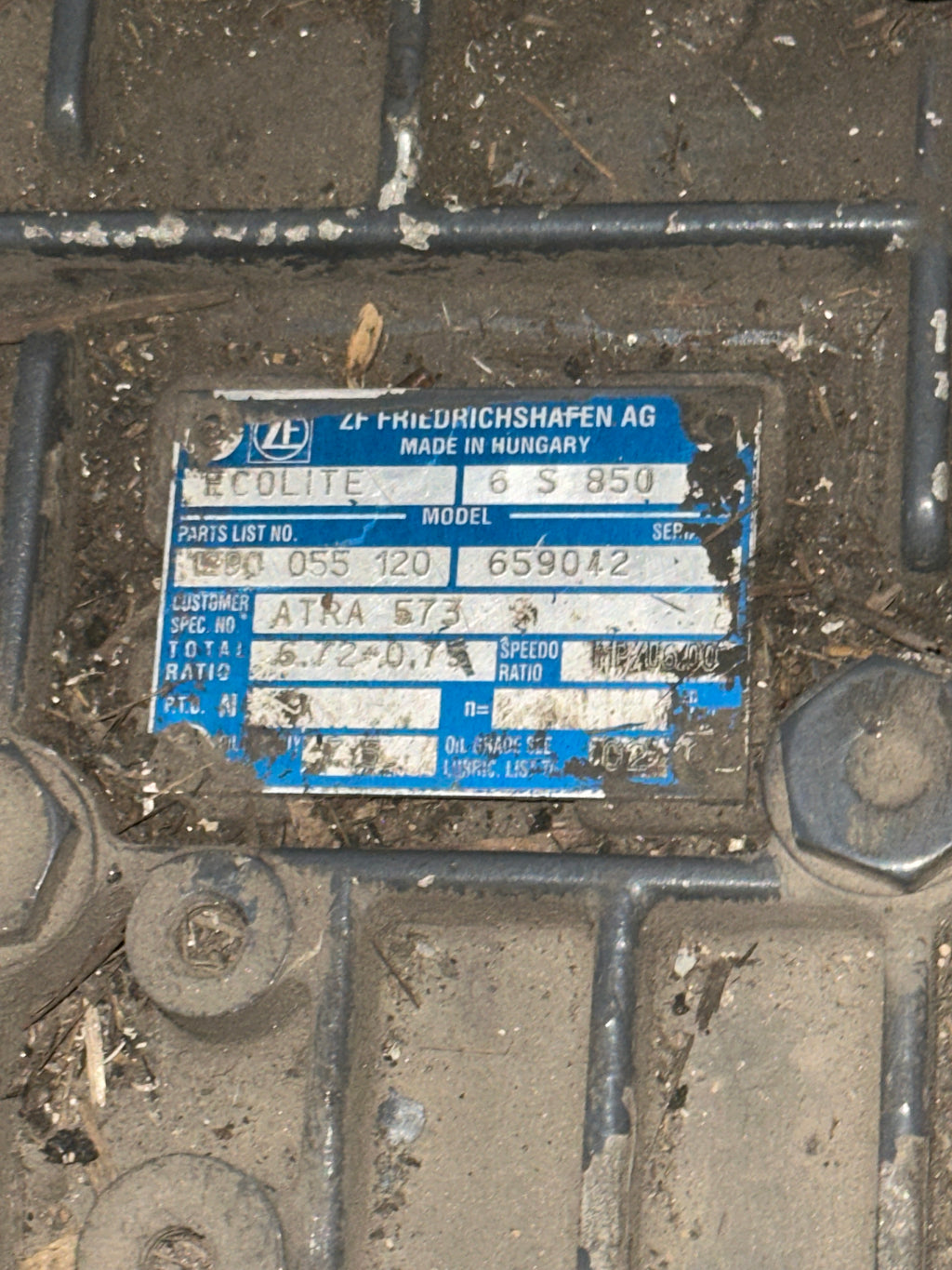 Cambio DAF 54.180 tipo ZF Ecolite usato